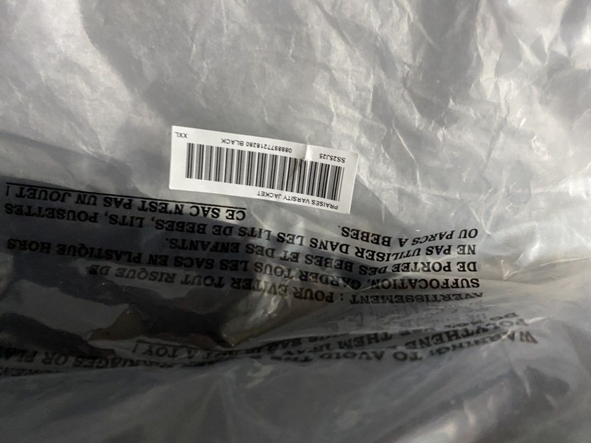 Supreme Supreme Praises Varsity Jacket Black Size US XXL / EU 58 / 5 - 5 Thumbnail