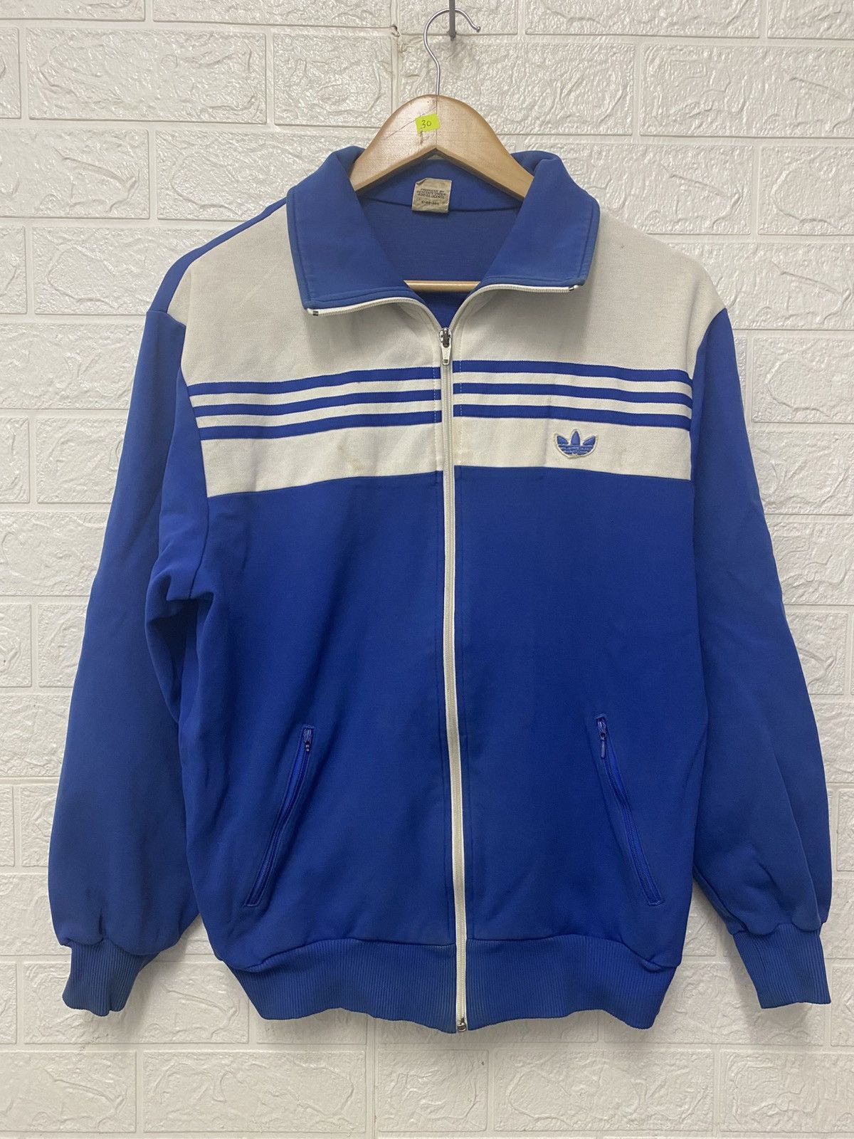 Vintage Vintage 70s Navy Adidas Descente jacket Size US M / EU 48-50 / 2 - 1 Thumbnail