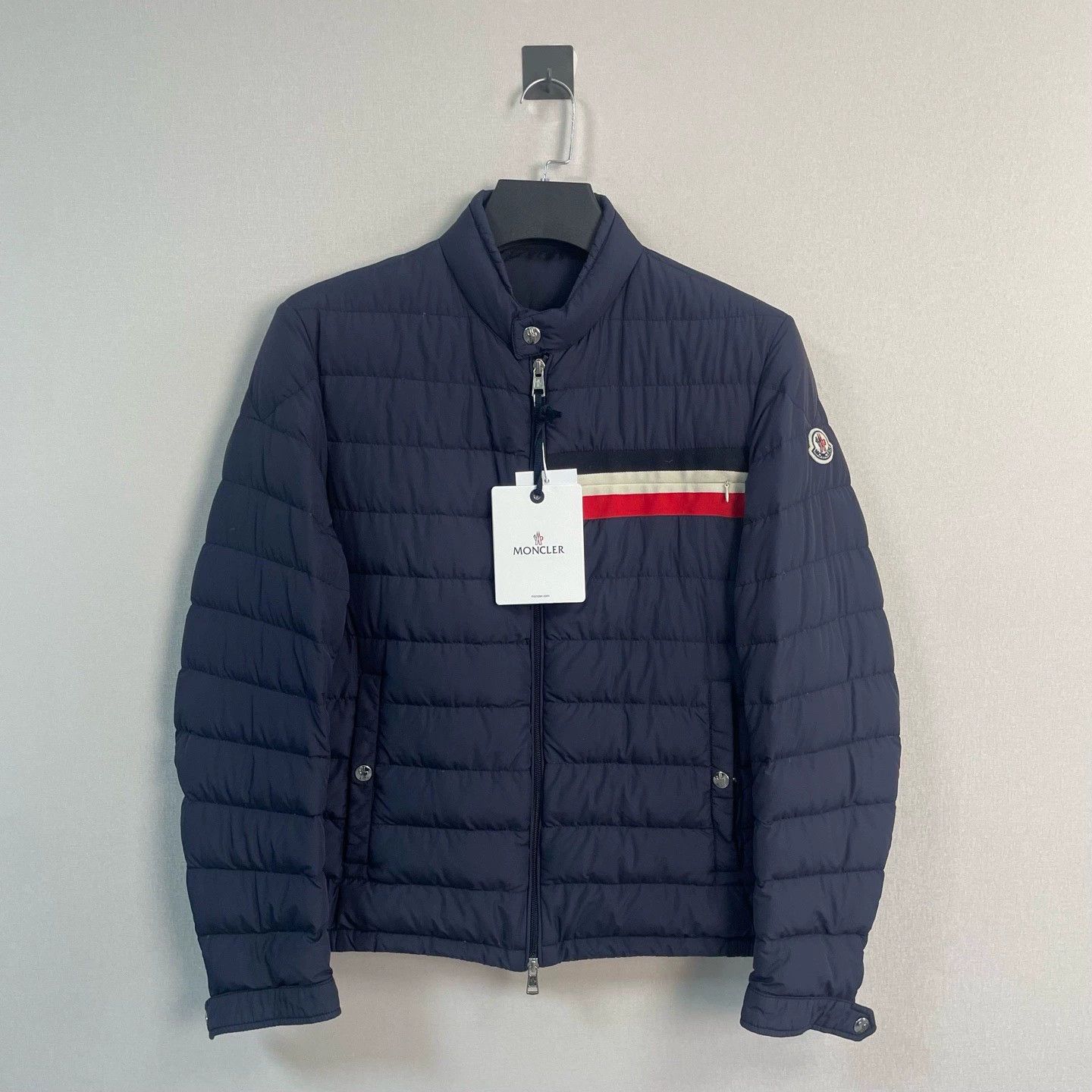 Moncler moncler three-color striped down jacket Size US M / EU 48-50 / 2 - 1 Thumbnail