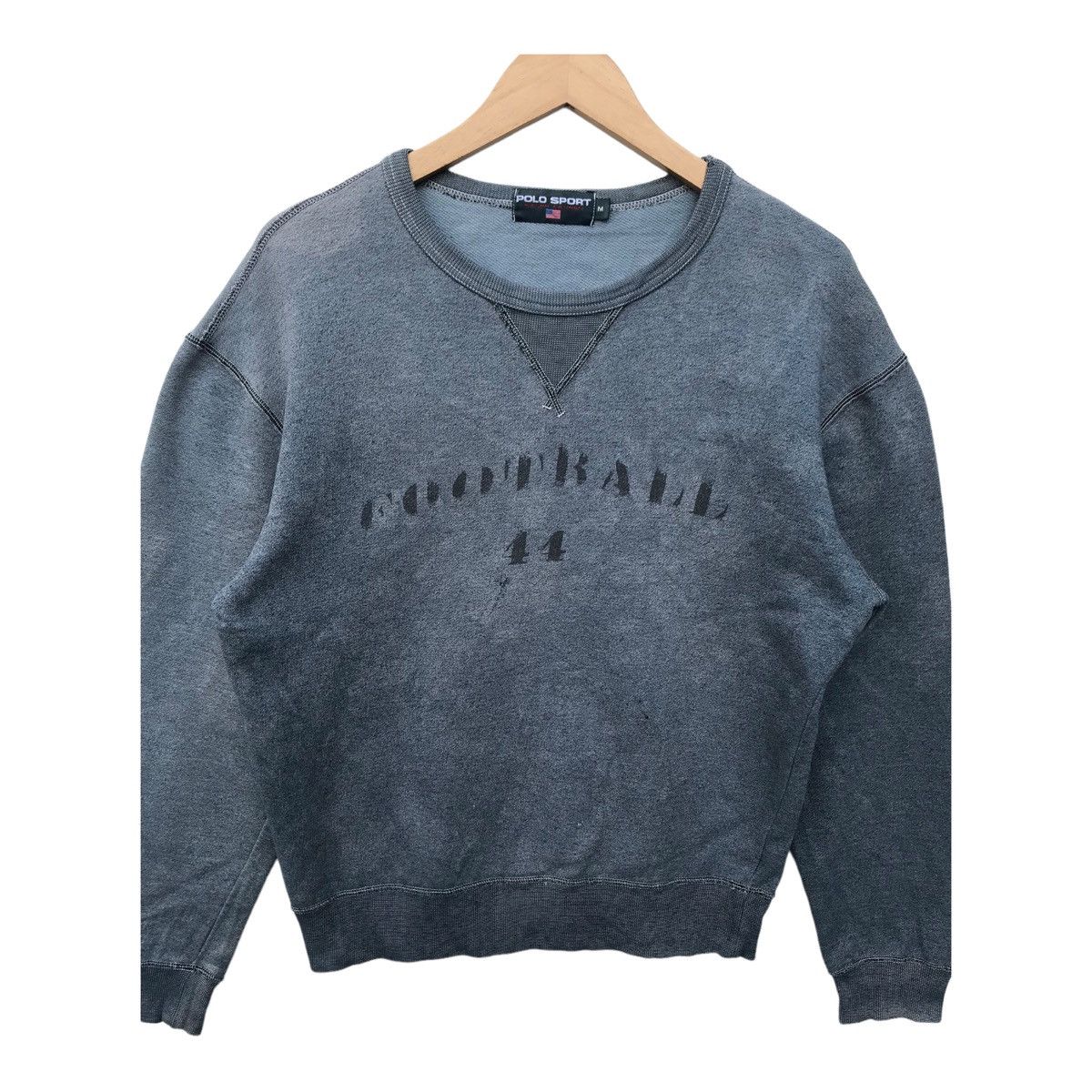 Polo Ralph Lauren Polo Ralph Lauren Polo Sport Football Faded Sweatshirt Size US M / EU 48-50 / 2 - 3 Thumbnail