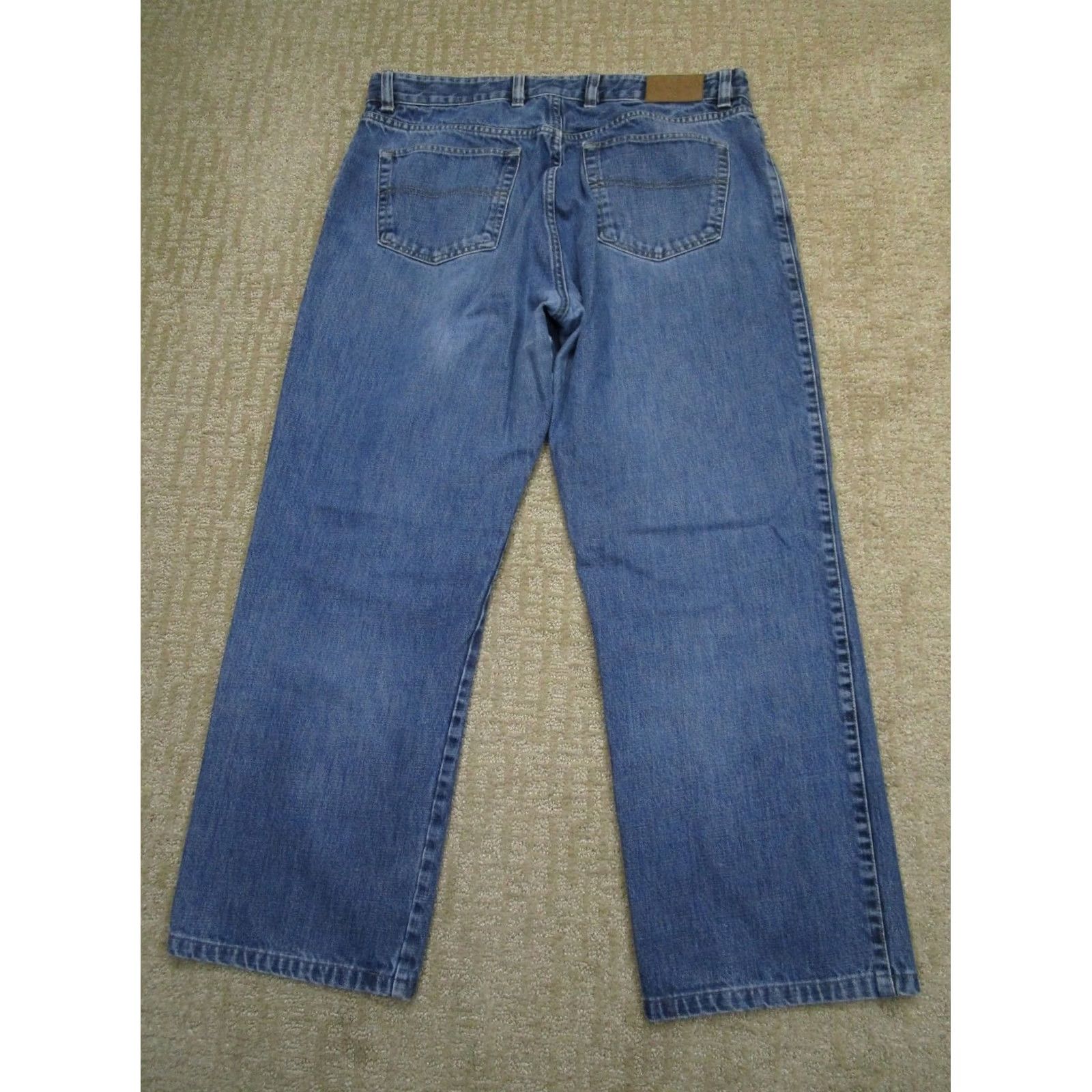 Ermenegildo Zegna Ermenegildo Zegna Jeans Men 38 Blue Straight Relaxed Pants Light Wash Italy Made Denim 5-Pocket Logo Baggy/Relaxed Style Mens Jeans Size US 38 / EU 54 - 3 Thumbnail