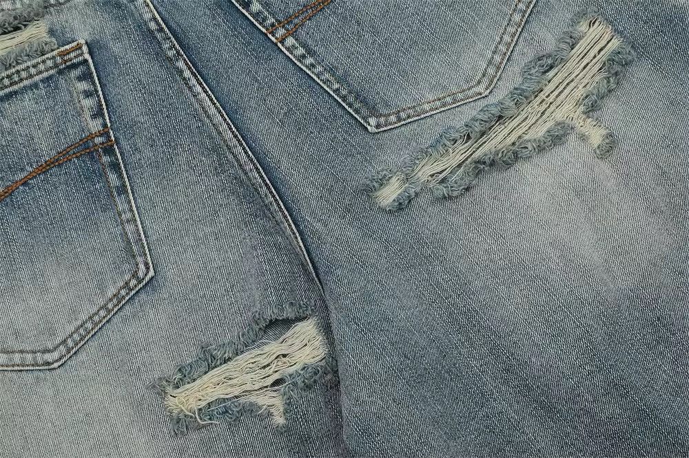 Japanese Brand × Jean Ripped Jorts Jeans Streetwear Size US 32 / EU 48 - 9 Thumbnail