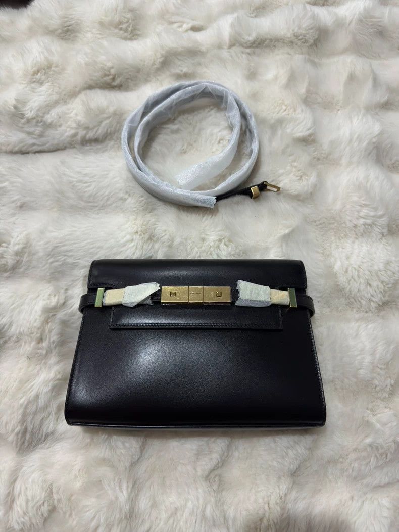 Saint Laurent Paris Saint Laurent Black Gold Manhattan Bag - dmc Size ONE SIZE - 1 Thumbnail