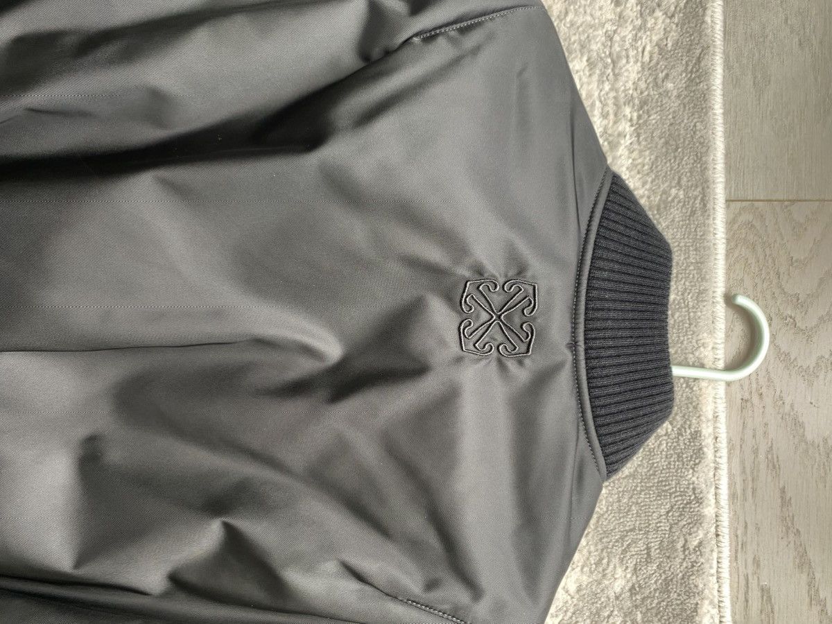 Off-White Black Off-White Bomber Size M / US 6-8 / IT 42-44 - 4 Thumbnail