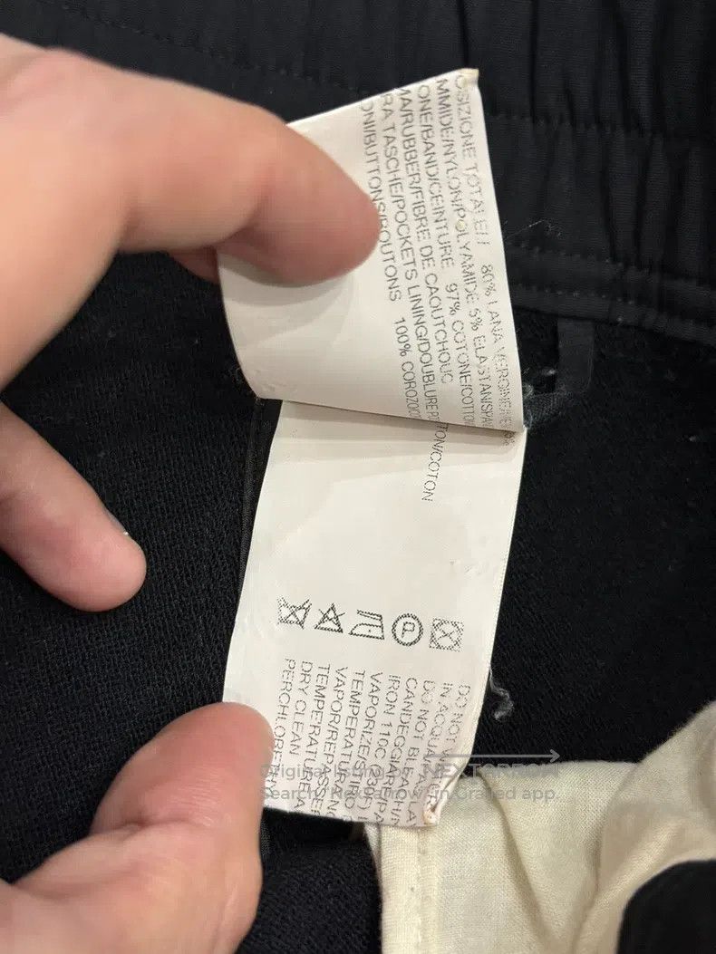 Rick Owens RICK OWENS Wool Droop Pants Size US 34 / EU 50 - 5 Thumbnail