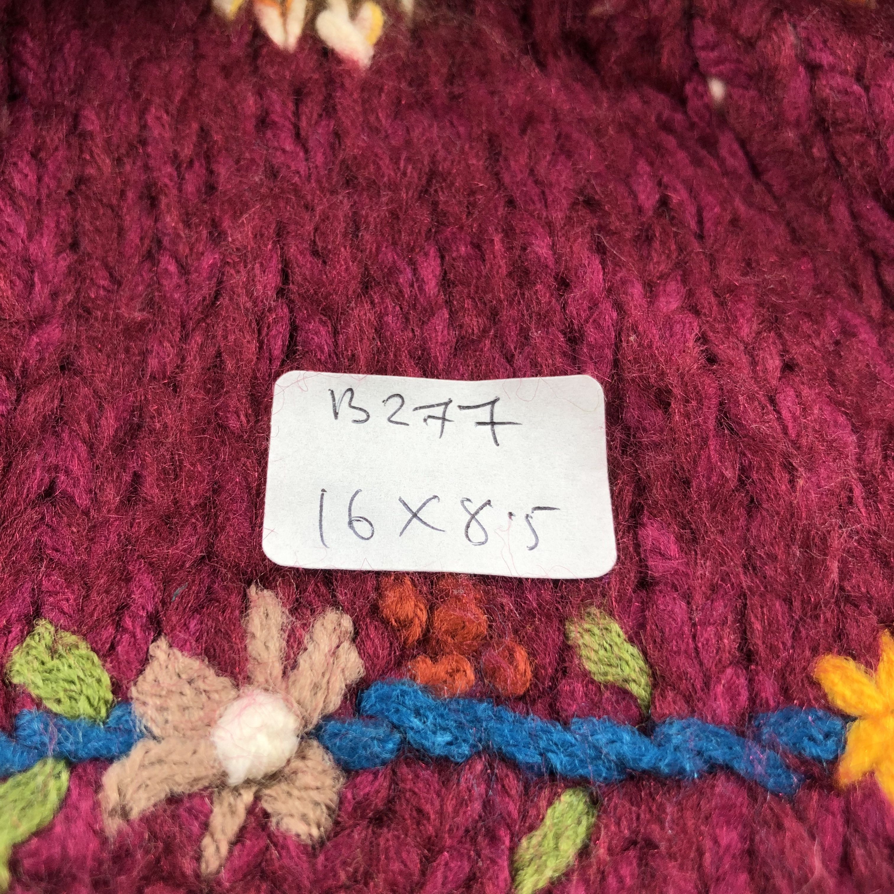 Vintage Unknown Knit Slouchy Bobble Beanie Snowcap Snow Hat B277 Size ONE SIZE - 7 Thumbnail