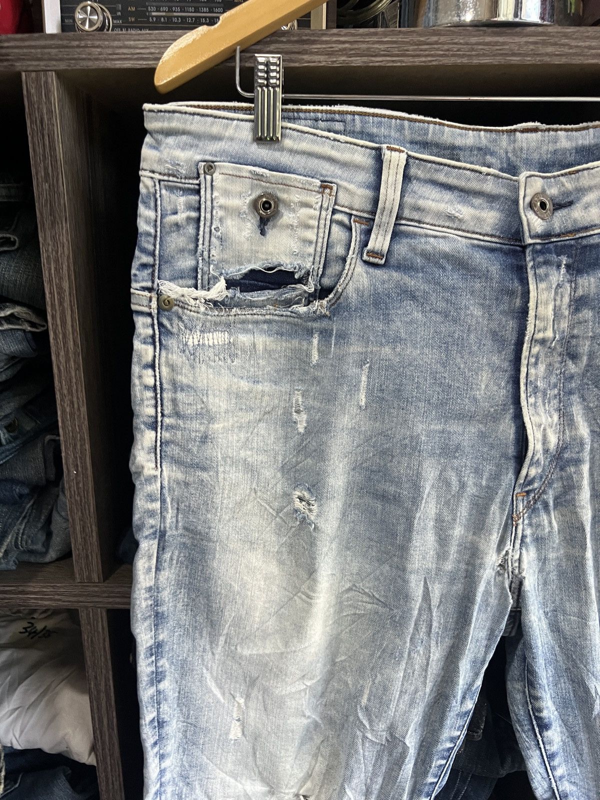G-Star 🔥G-Star Raw Distressed Denim Size US 38 / EU 54 - 7 Thumbnail