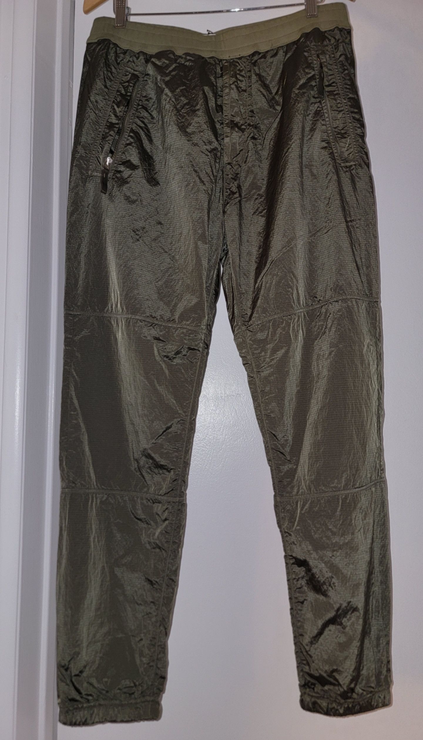 Stone Island Stone Island Nylon Metal Pants Olive Green Size Large Size US 36 / EU 52 - 11 Thumbnail