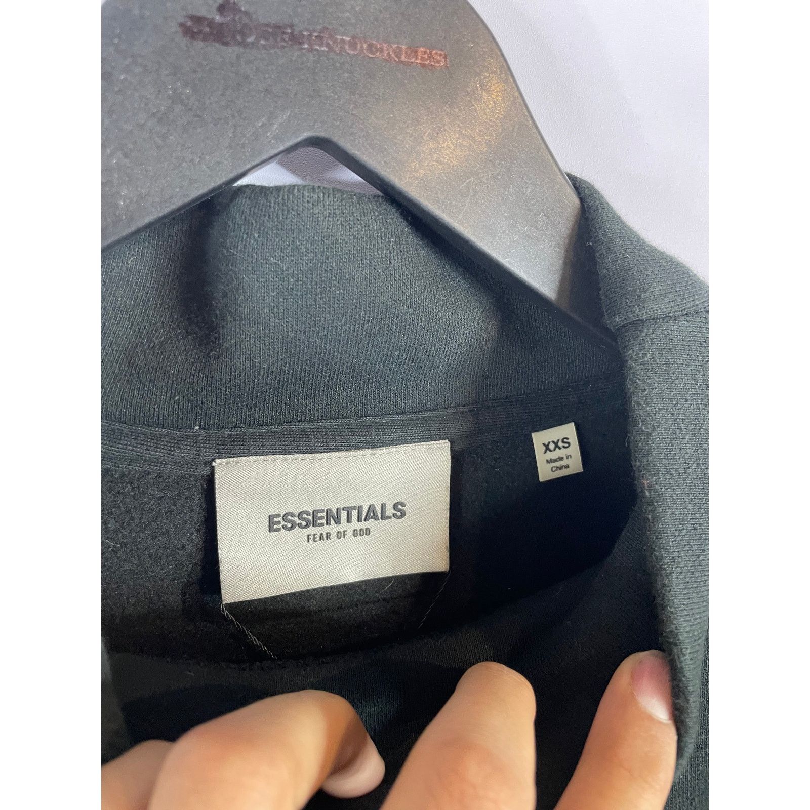 Essentials Essentials Black Crewneck 3M Used XXS Size US XXS / EU 40 - 2 Thumbnail