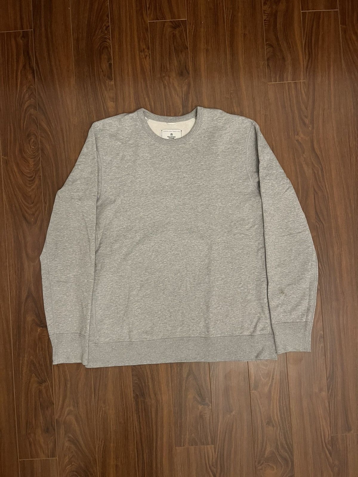 Reigning Champ Men's Reigning Champ Midweight Terry Sweatshirt Heather Grey Size US L / EU 52-54 / 3 - 1 Thumbnail