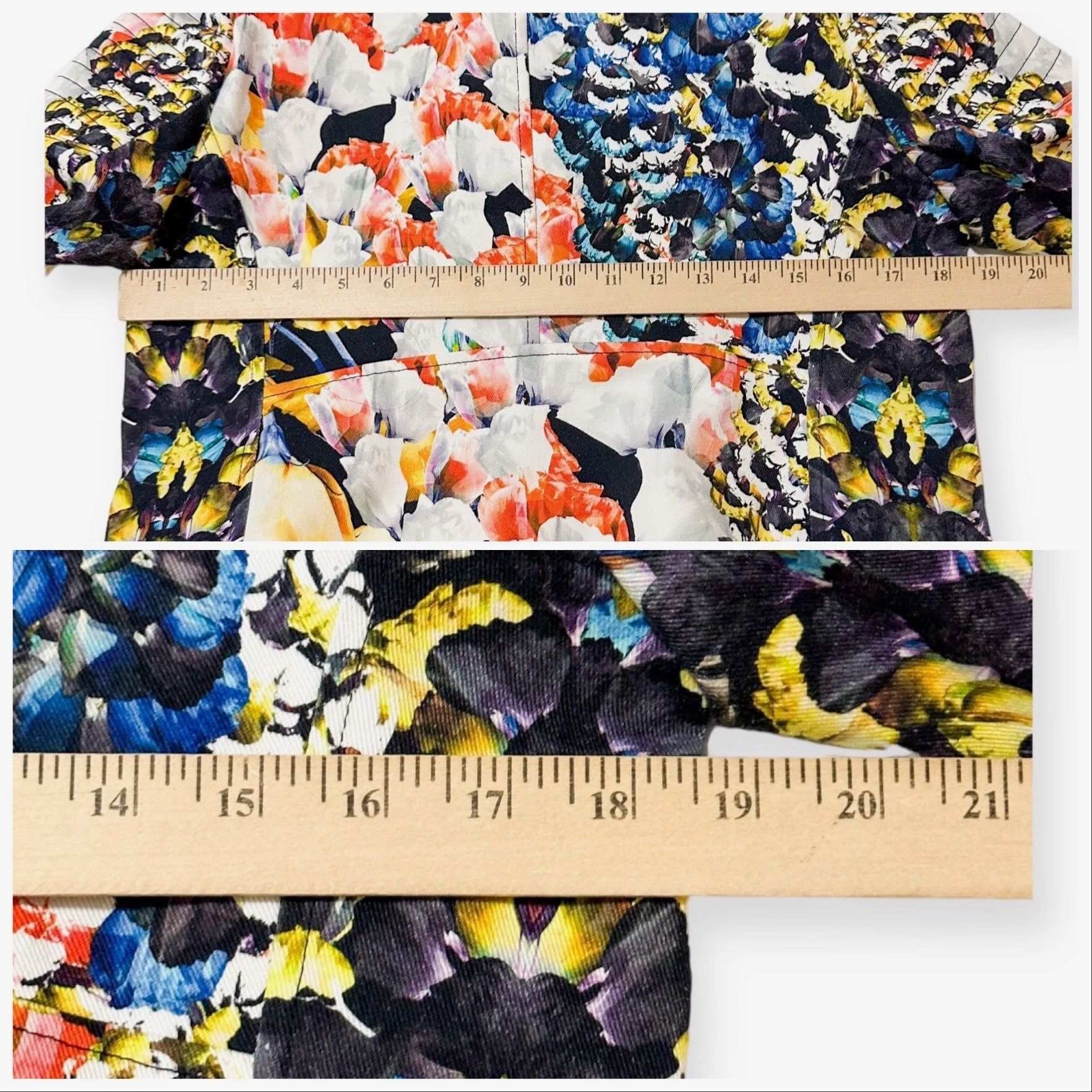 NICHOLAS Nicholas Digi Floral Cotton-Blend Moto Jacket, Size 8 Size M / US 6-8 / IT 42-44 - 12 Thumbnail