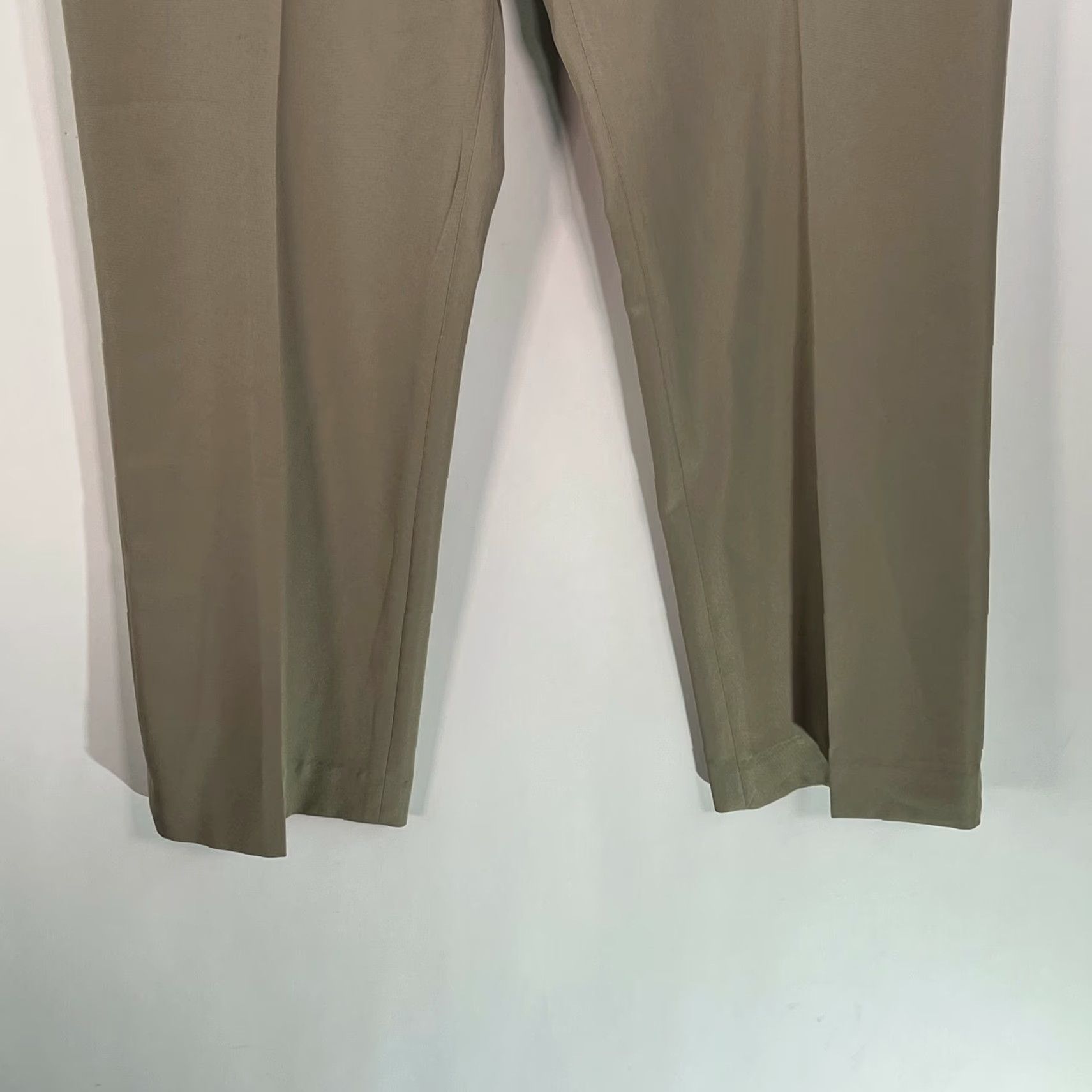 Perry Ellis Perry Ellis Portfolio Mens Flat Front Dress Pants Size 34 Modern Fit Beige 34X30 Size US 34 / EU 50 - 5 Thumbnail