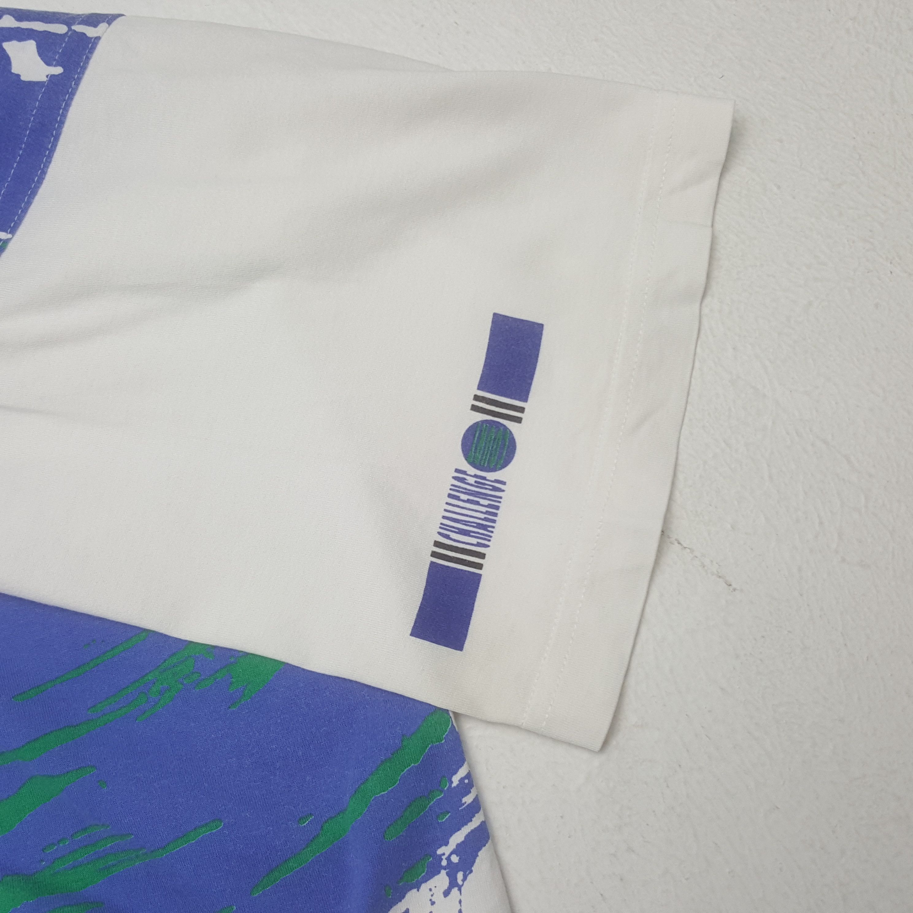 Nike × Vintage Vintage Nike Challenge Court Tennis Retro Polo Shirt Size US M / EU 48-50 / 2 - 7 Thumbnail