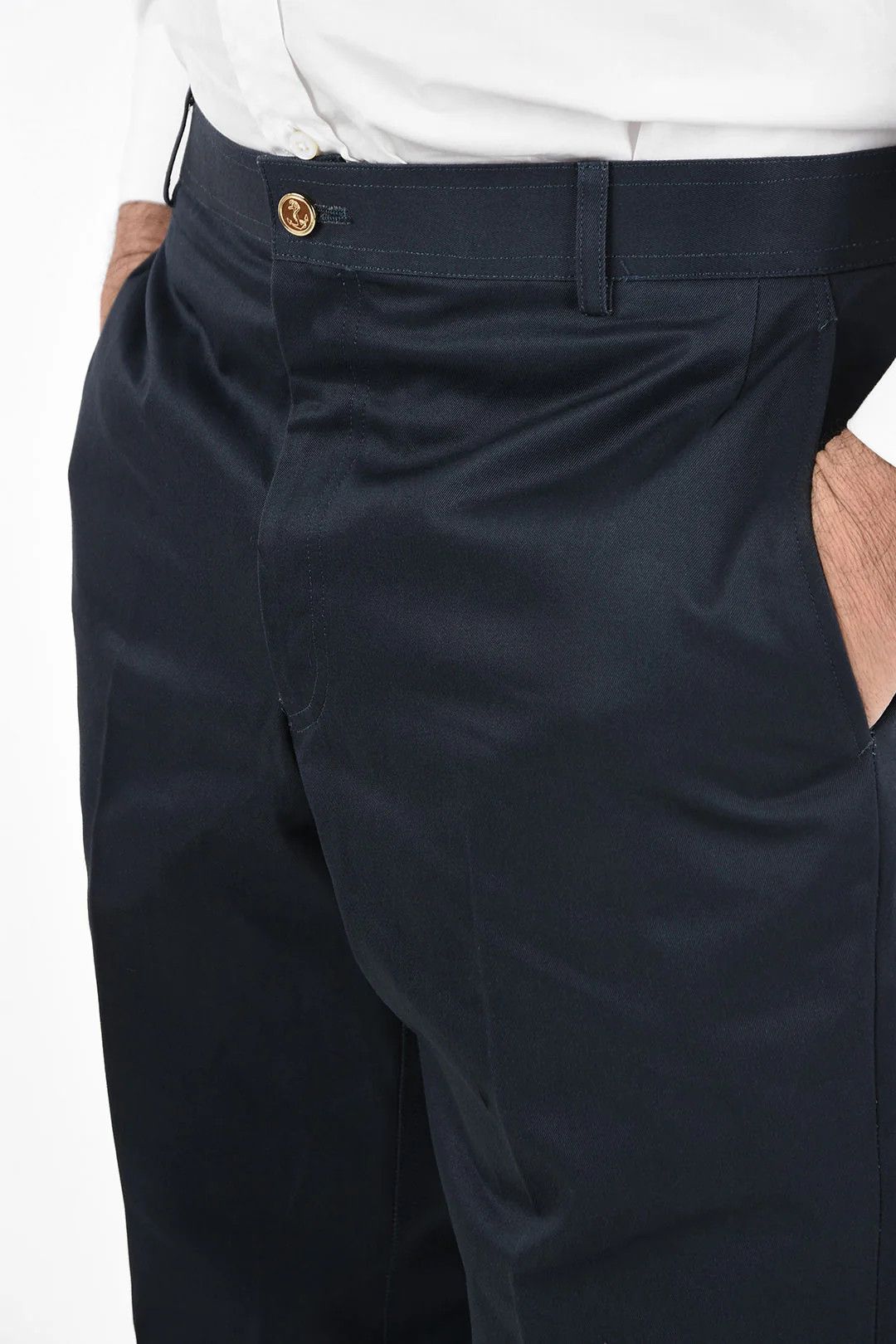 Thom Browne og1mm0426 Chino Pant in Blue Size US 32 / EU 48 - 3 Thumbnail