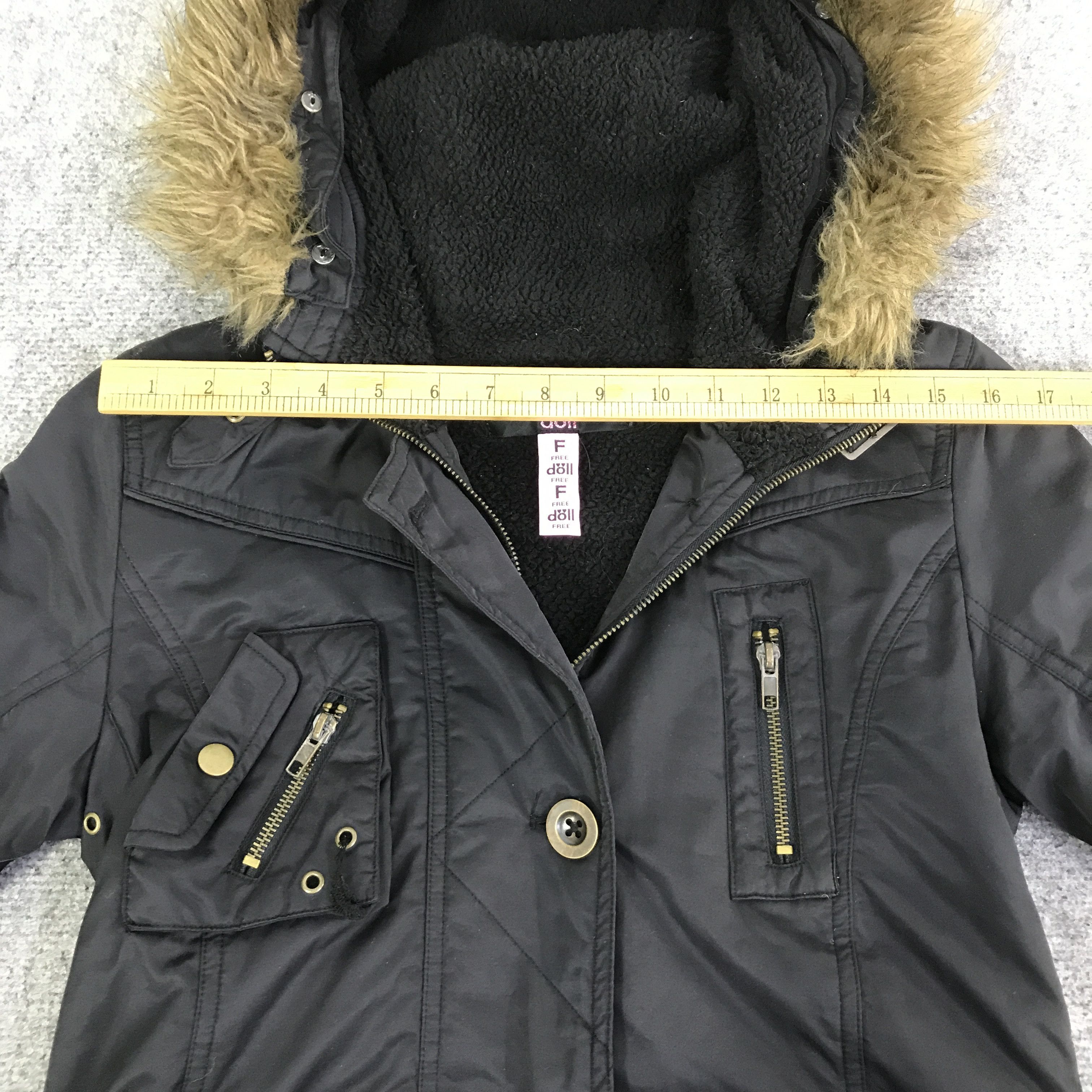 Japanese Brand liz lisa doll Fur Hoodie jacket style LGB K105B2 Size M / US 6-8 / IT 42-44 - 5 Thumbnail
