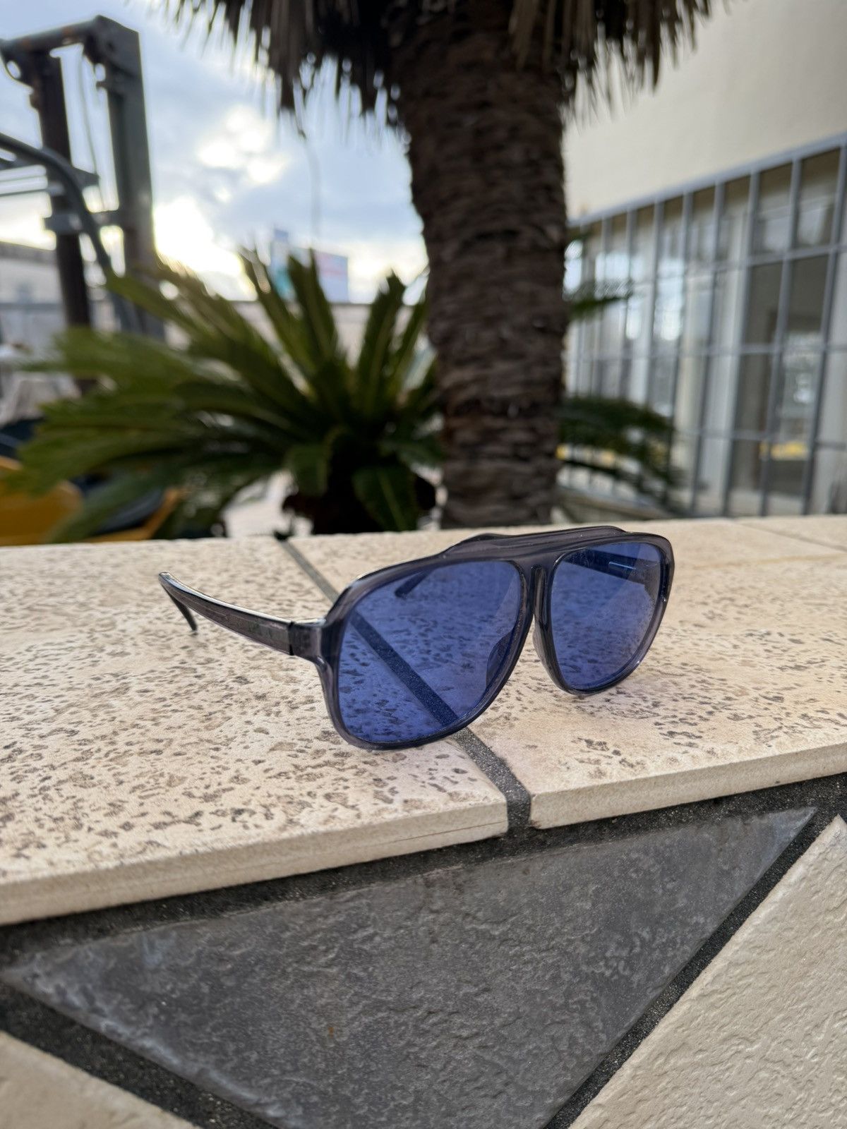 Bottega Veneta Bottega Veneta Sunglasses Dark Grey 55814 Size ONE SIZE - 1 Thumbnail