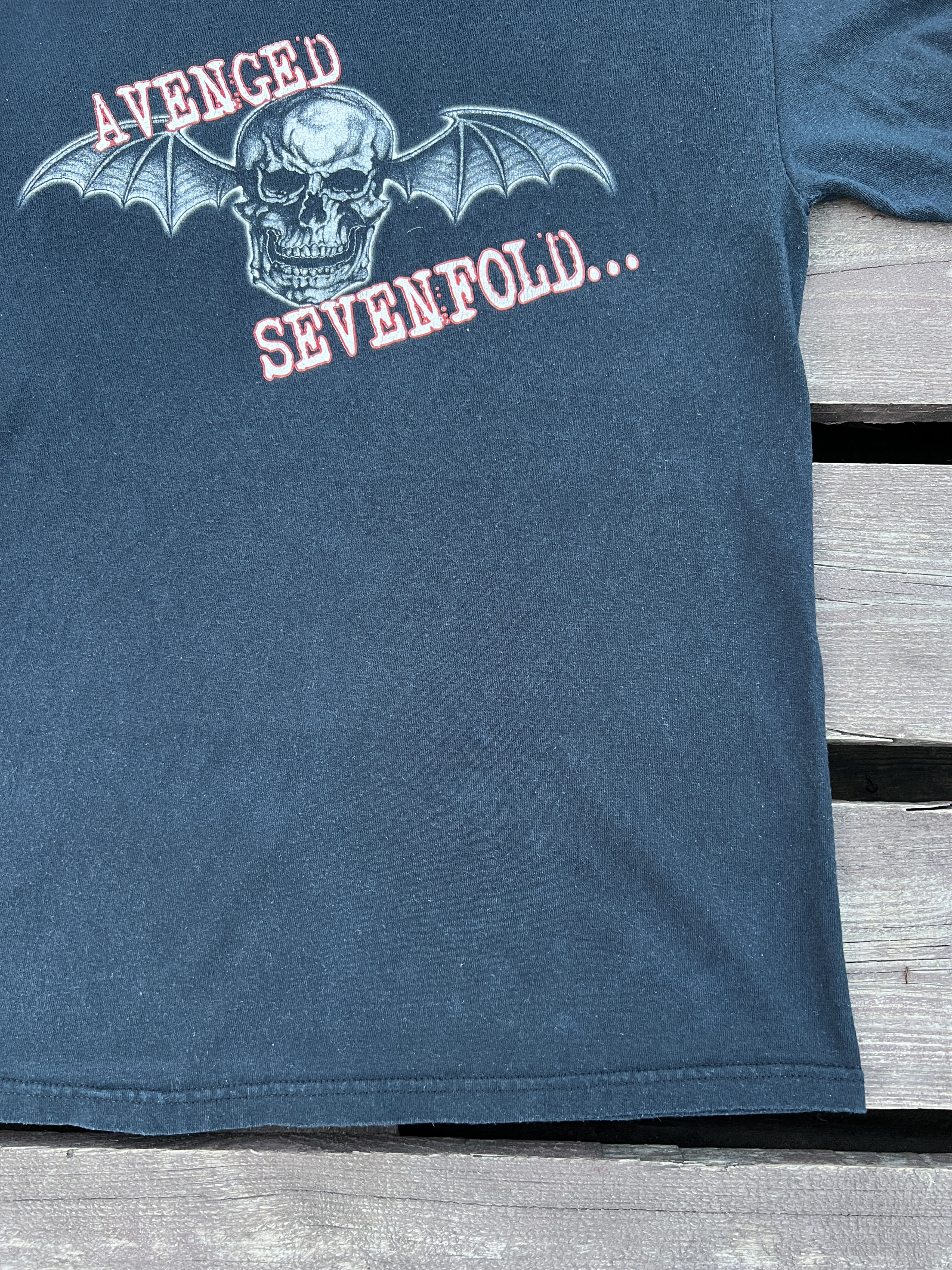 Band Tees Vintage 2000s Avenged Sevenfold Rock Band T-shirt Size US M / EU 48-50 / 2 - 8 Thumbnail