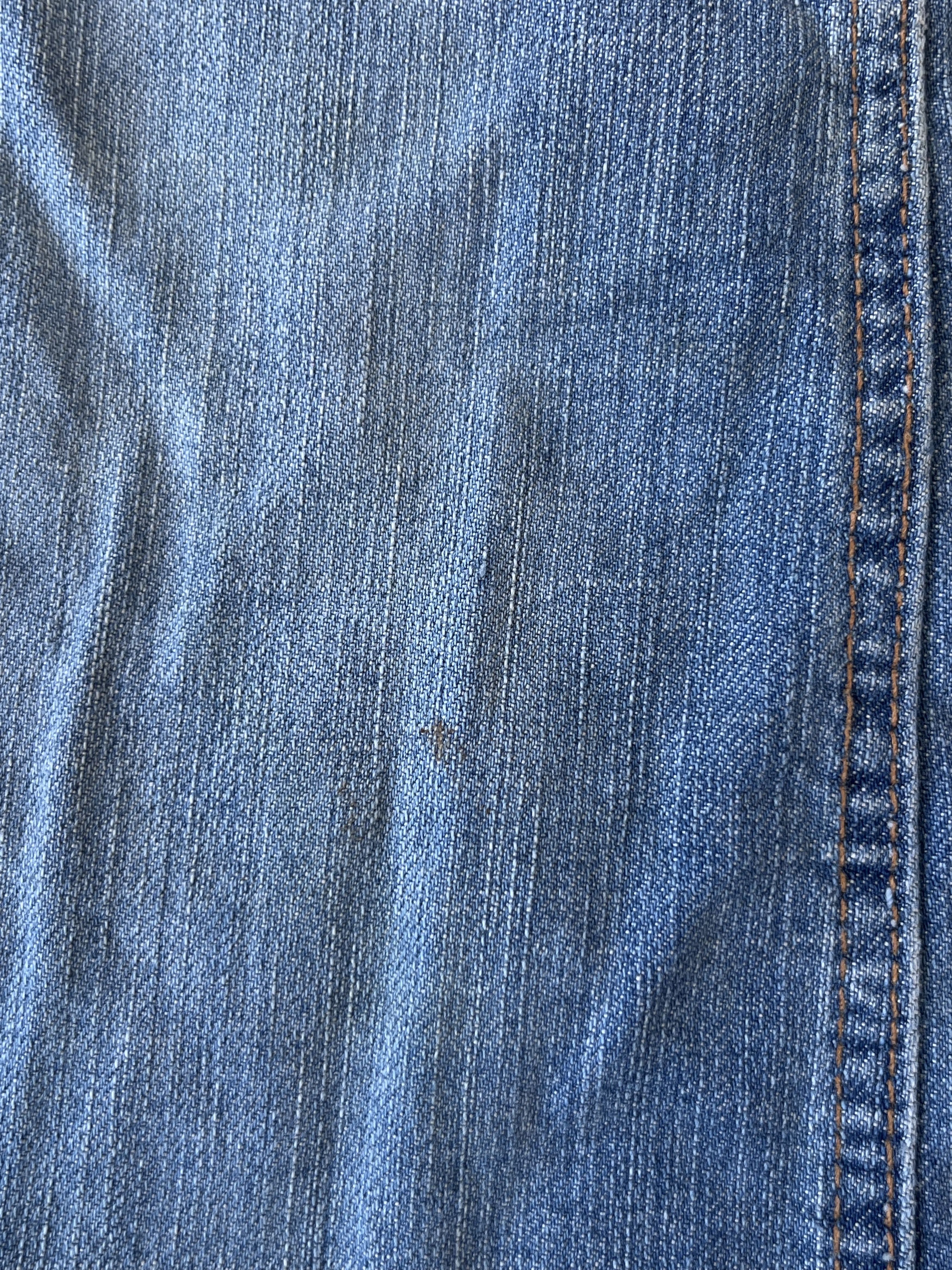 Dolce & Gabbana D&G Vintage Rare Mini Skirt With Pink Pipping On Blue Denim Size 30" / US 8 / IT 44 - 11 Thumbnail