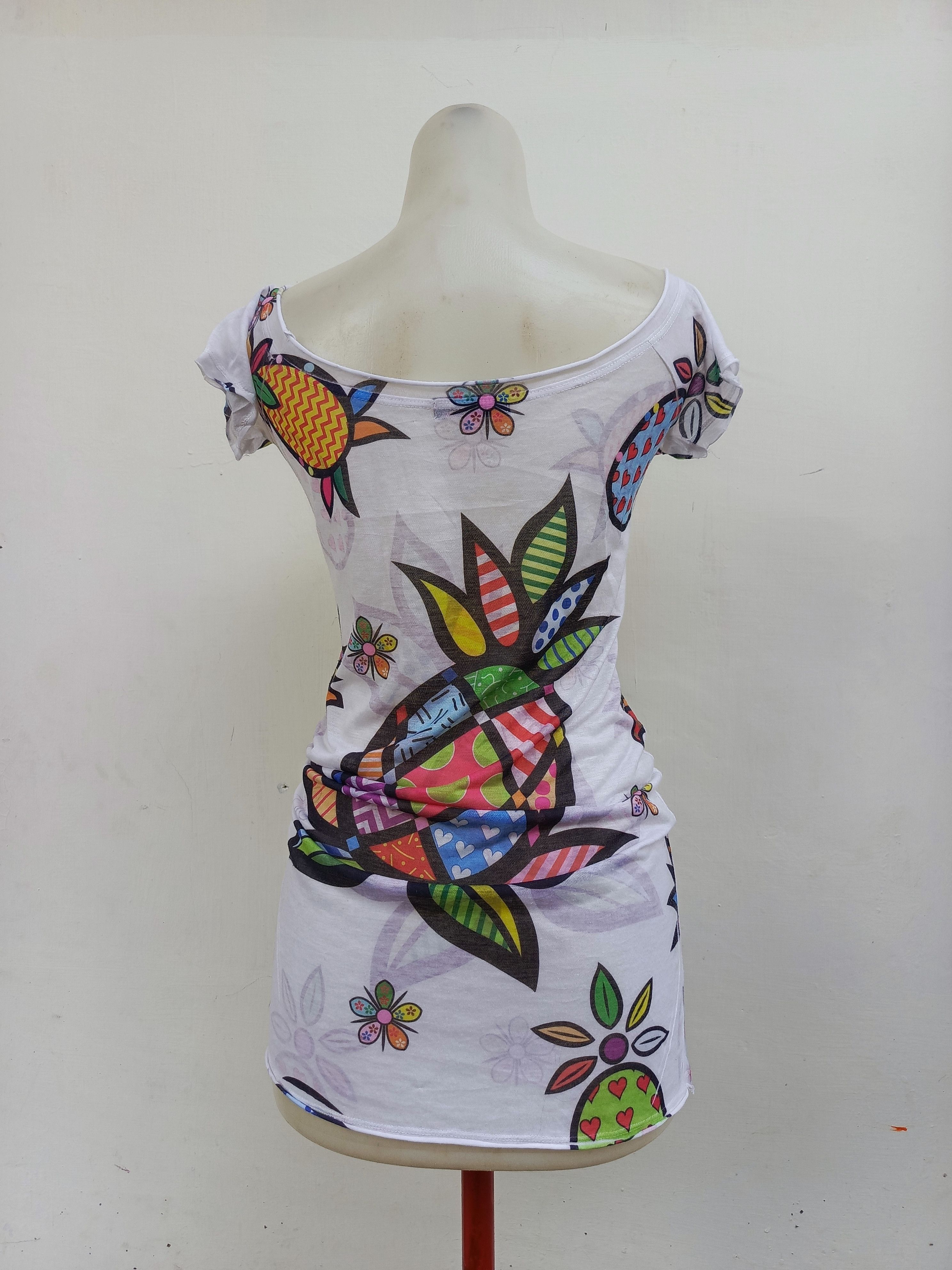 American Retro Retro Apparel Pineapple Scoop Tank Tropical Graphic Tee Size M / US 6-8 / IT 42-44 - 4 Thumbnail