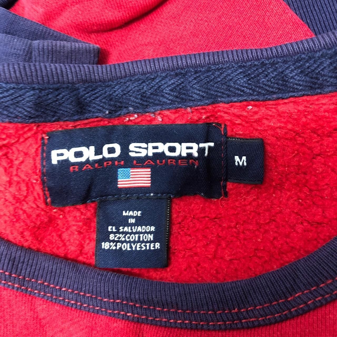 Polo Ralph Lauren Vintage 90’ POLO SPORT K-SWISS Ralph Lauren Sweatshirt Size M / US 6-8 / IT 42-44 - 5 Thumbnail
