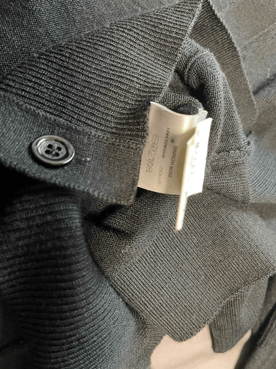 Dior Dior Homme 04AW Neck Zipper Knitwear Cardigan Size US XS / EU 42 / 0 - 4 Thumbnail