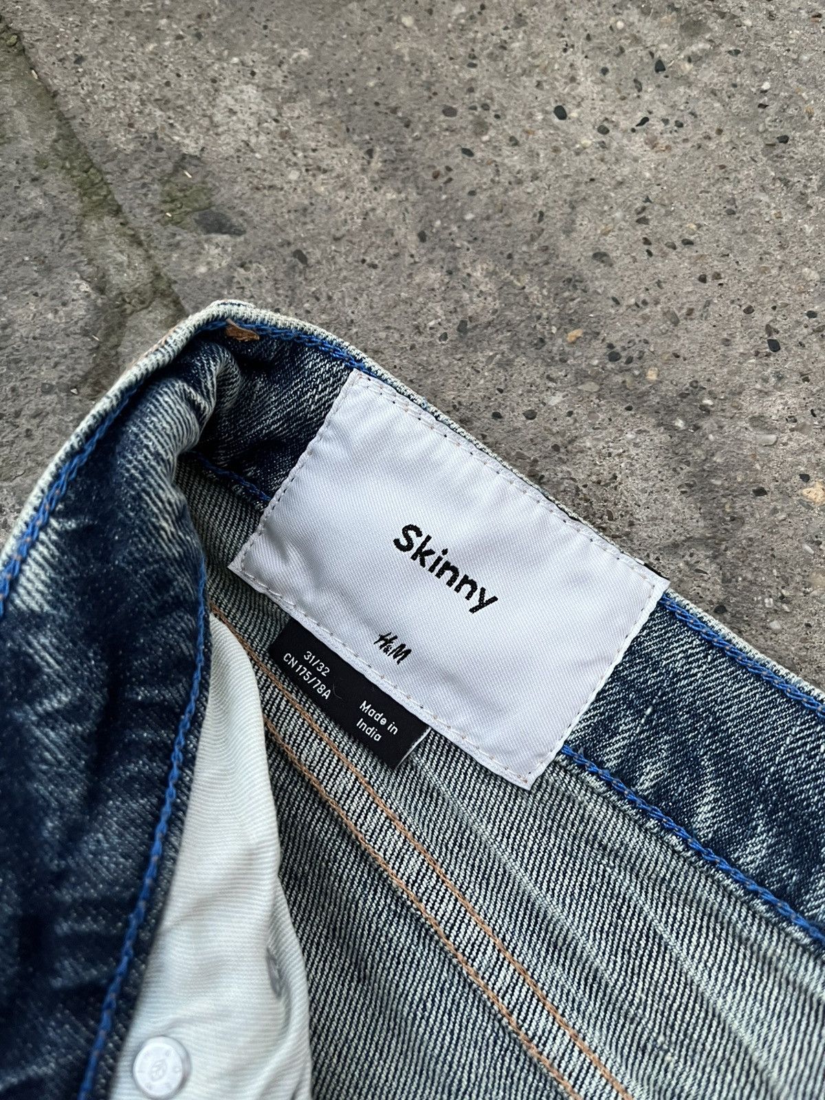 Vintage Vintage (Amiri Style) H&M Jeans Size US 31 - 4 Thumbnail