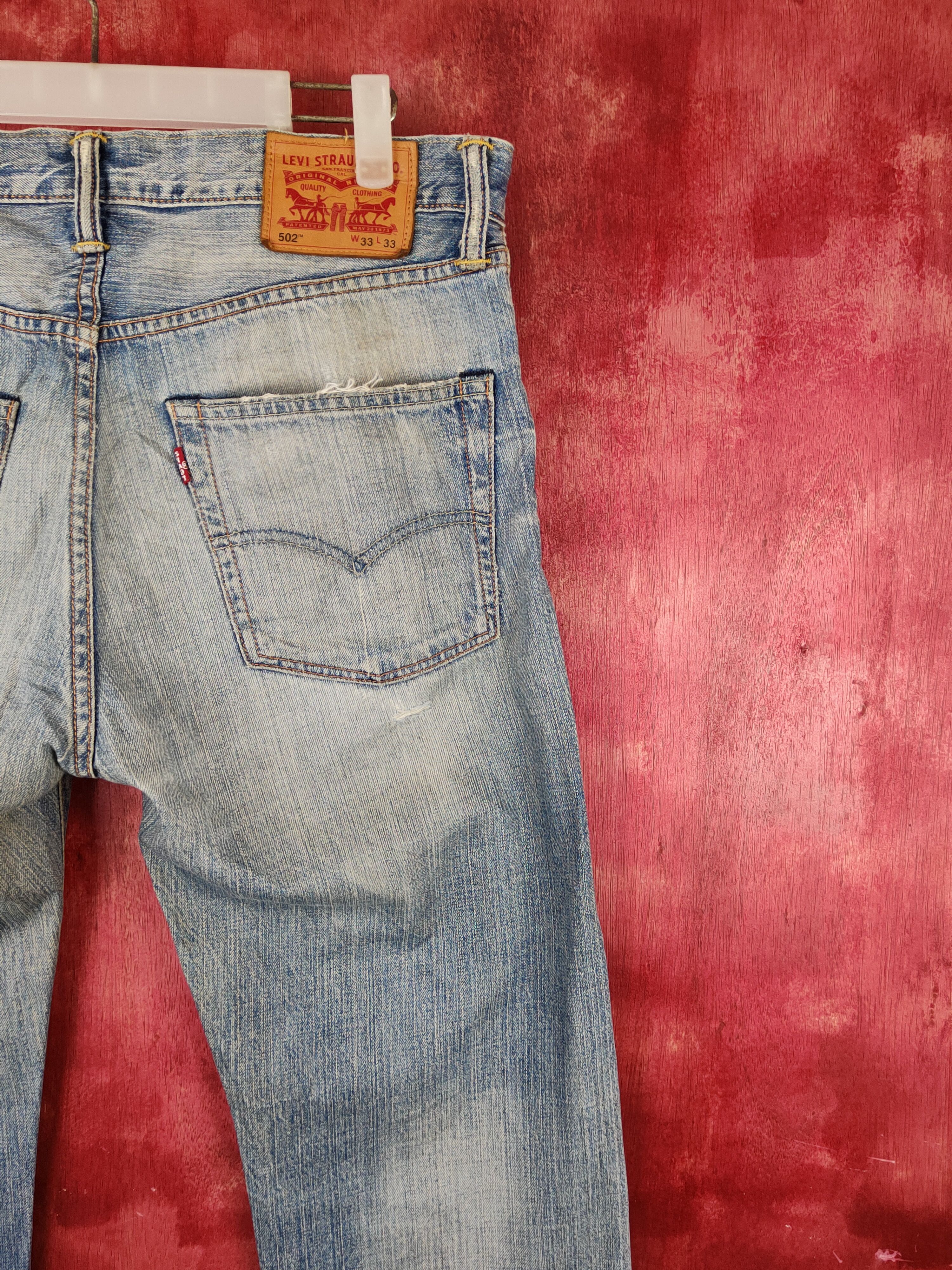 Levi's Levi's Blue Faded Distressed Ripped Jeans #S1668 Size US 34 / EU 50 - 12 Thumbnail