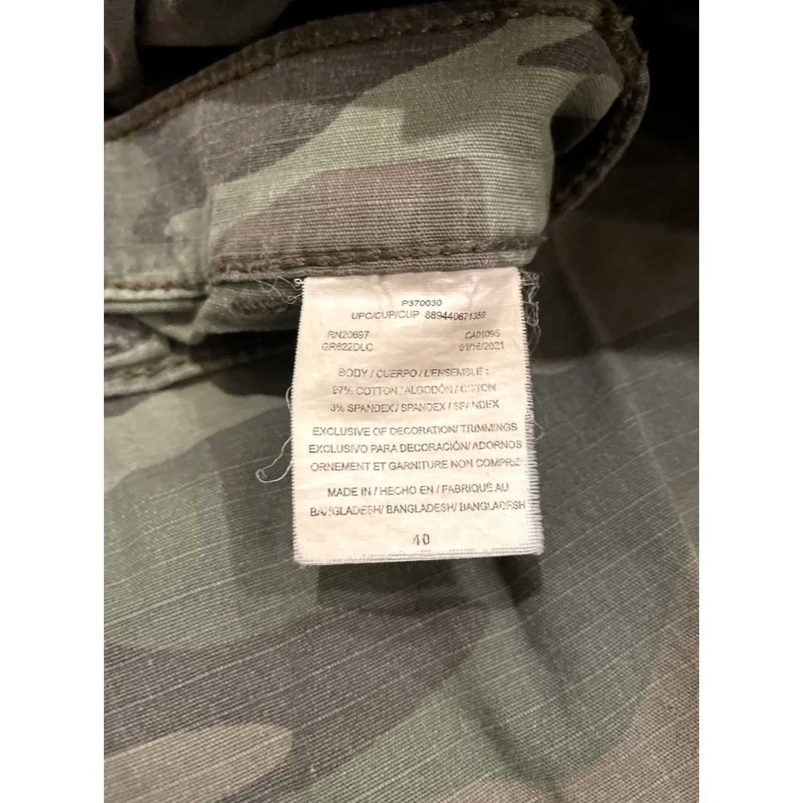 Dickies VINTAGE Dickies Cargo Shorts Size 40 Men Khaki Green 10” Short Retro Belt Loops Beige Green Size US 40 / EU 56 - 5 Thumbnail