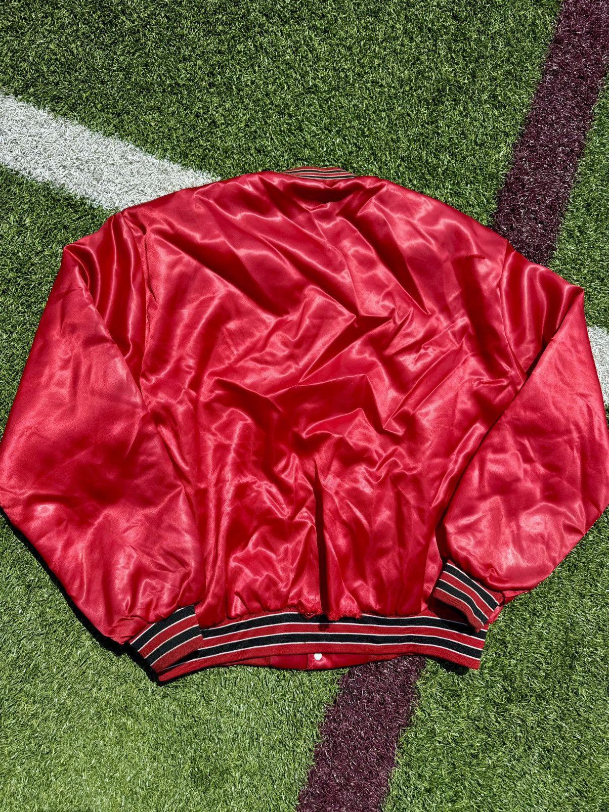 Chalk Line × NBA × Vintage Chicago Bulls 90’s Vintage Chalk Line Satin Jacket Size US XL / EU 56 / 4 - 10 Thumbnail