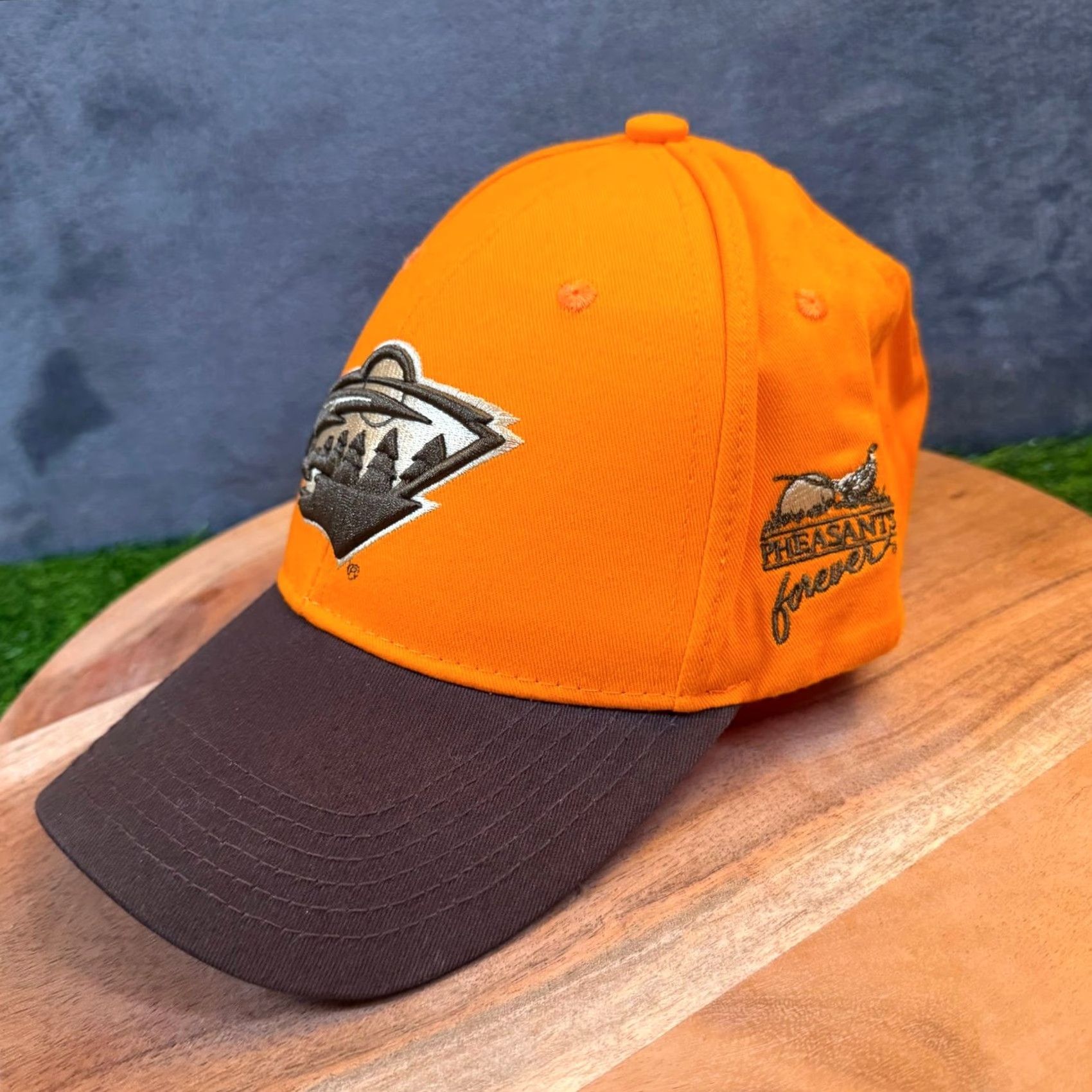 Vintage Melonwear Minnesota Wild Baseball Cap Mens One Size Orange Pheasants Forever Hat Size ONE SIZE - 2 Thumbnail