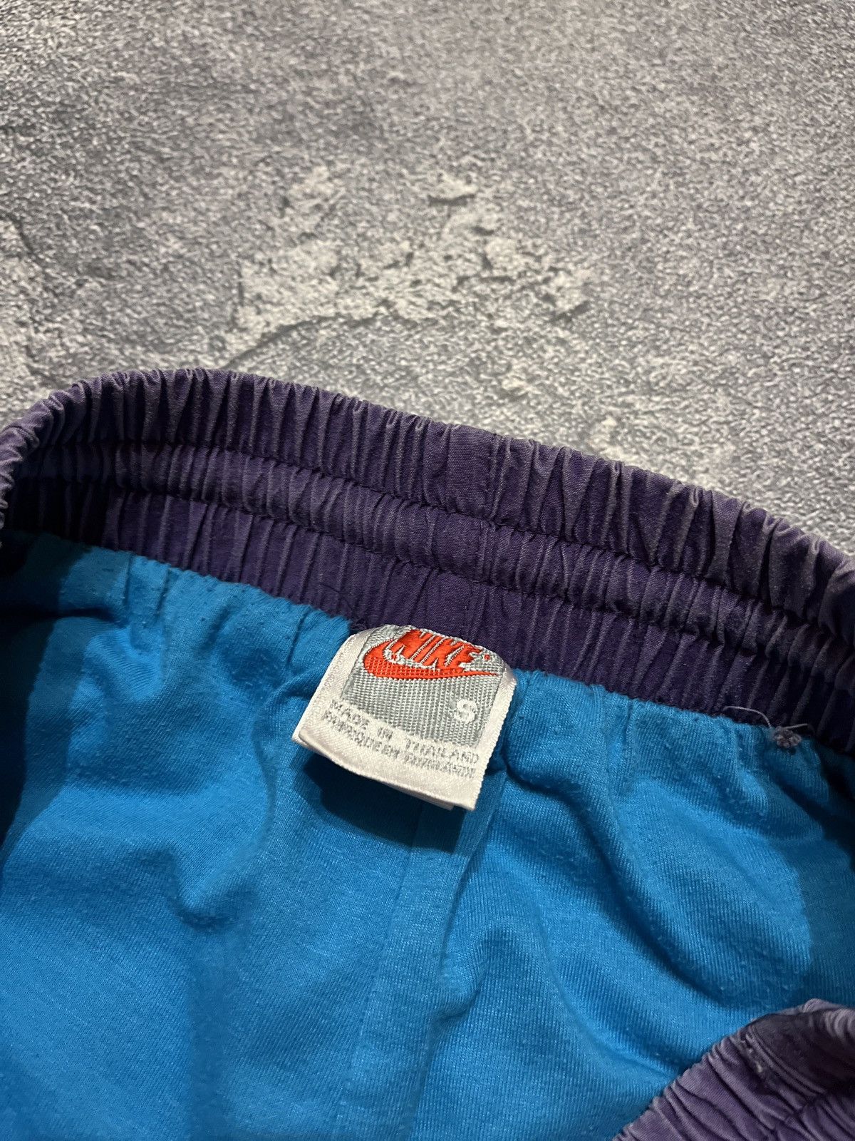 Nike × Vintage Vintage 80s Nike Purple Track Pants Size US 30 / EU 46 - 7 Thumbnail