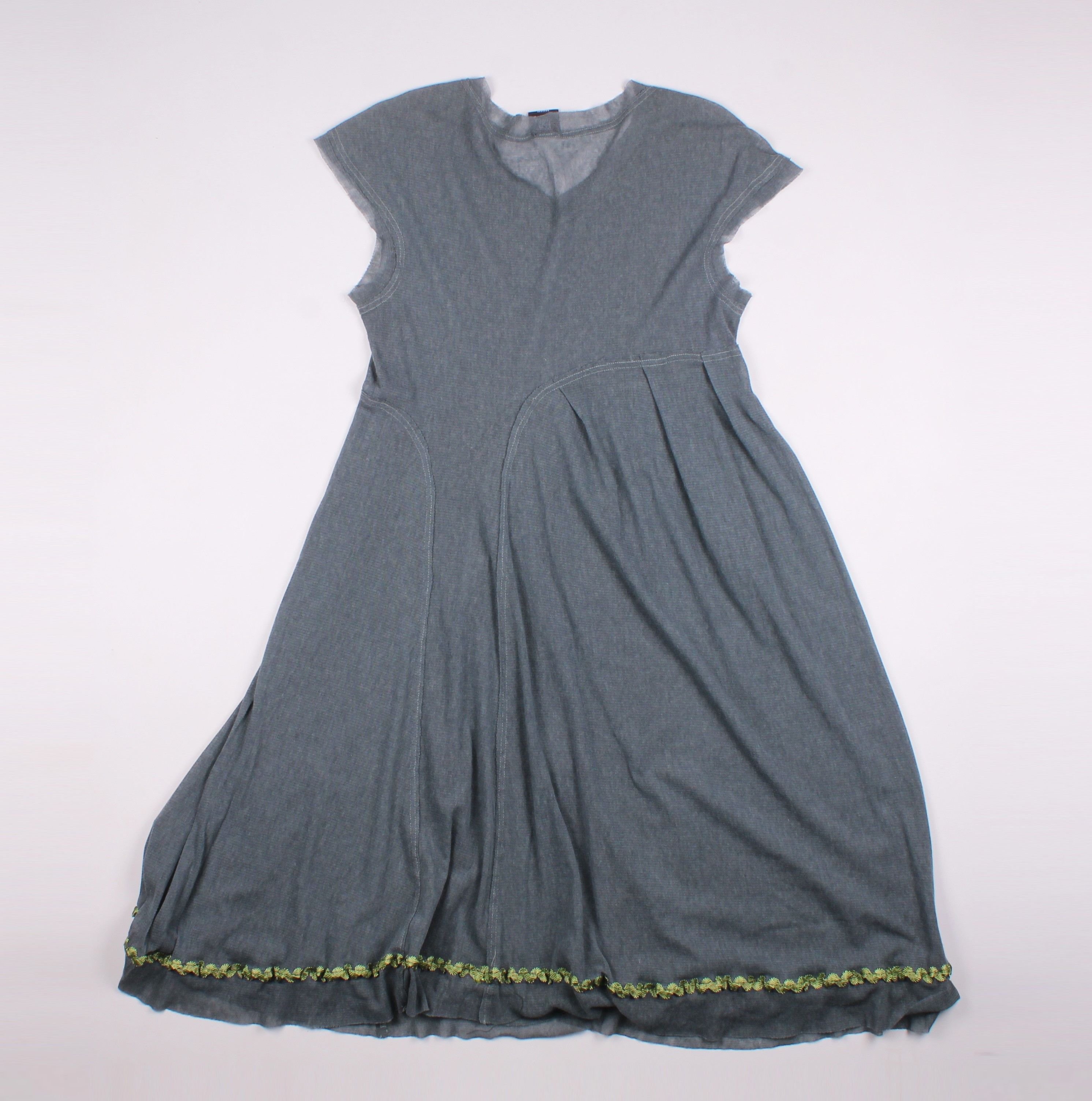 Vintage Vintage Lilith Paris Mesh Coquette Midi Flared Dress Size M / US 6-8 / IT 42-44 - 10 Thumbnail