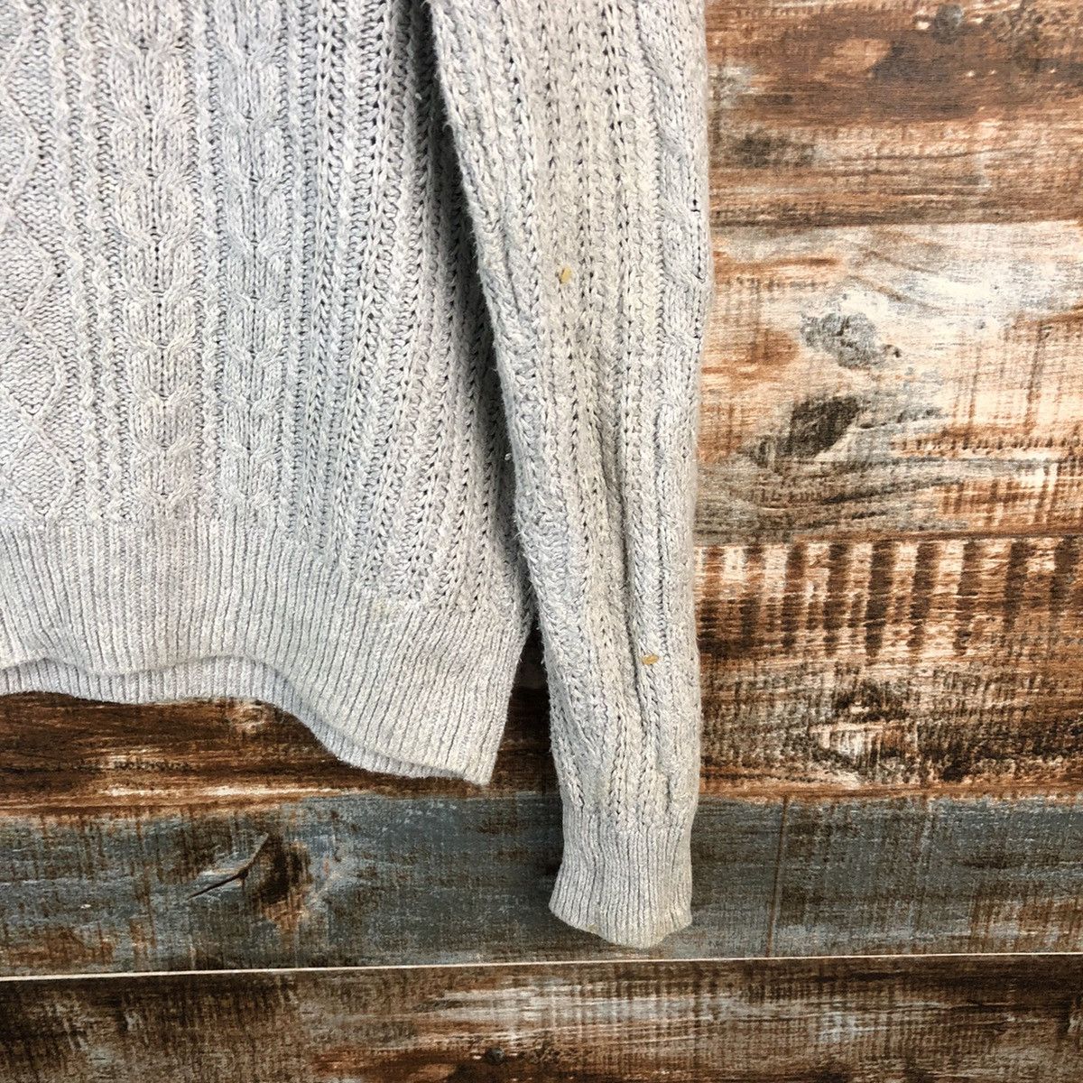 Homespun Knitwear × Japanese Brand Japanese Brand vintage Grey Knitwear #A2474 Size US M / EU 48-50 / 2 - 16 Thumbnail