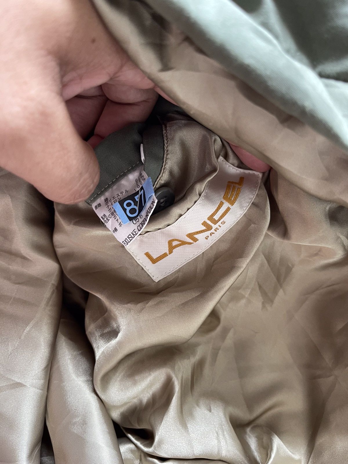 Lancel 90s Lancel Double Layer Jacket Size US L / EU 52-54 / 3 - 15 Thumbnail