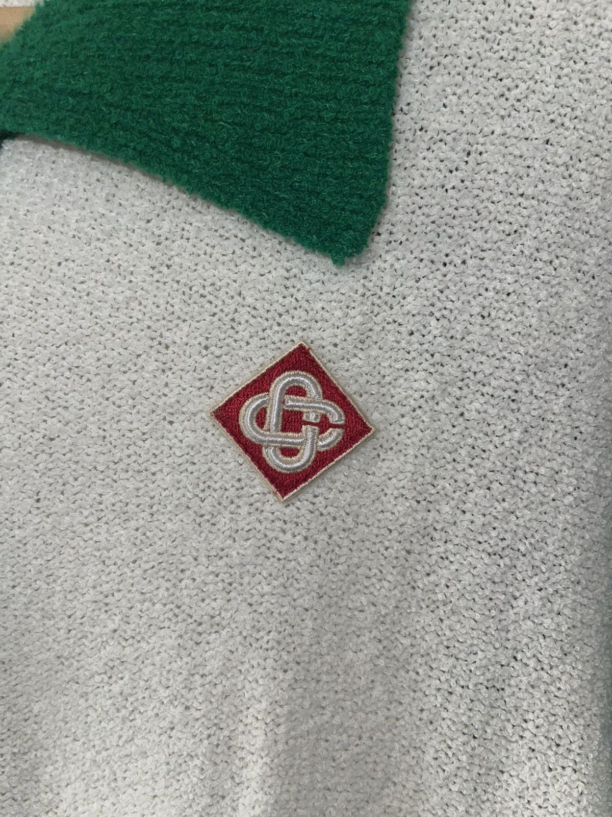 Casablanca CASABLANCA COLOUR BLOCKING BOUCLE POLO Size US XL / EU 56 / 4 - 4 Thumbnail