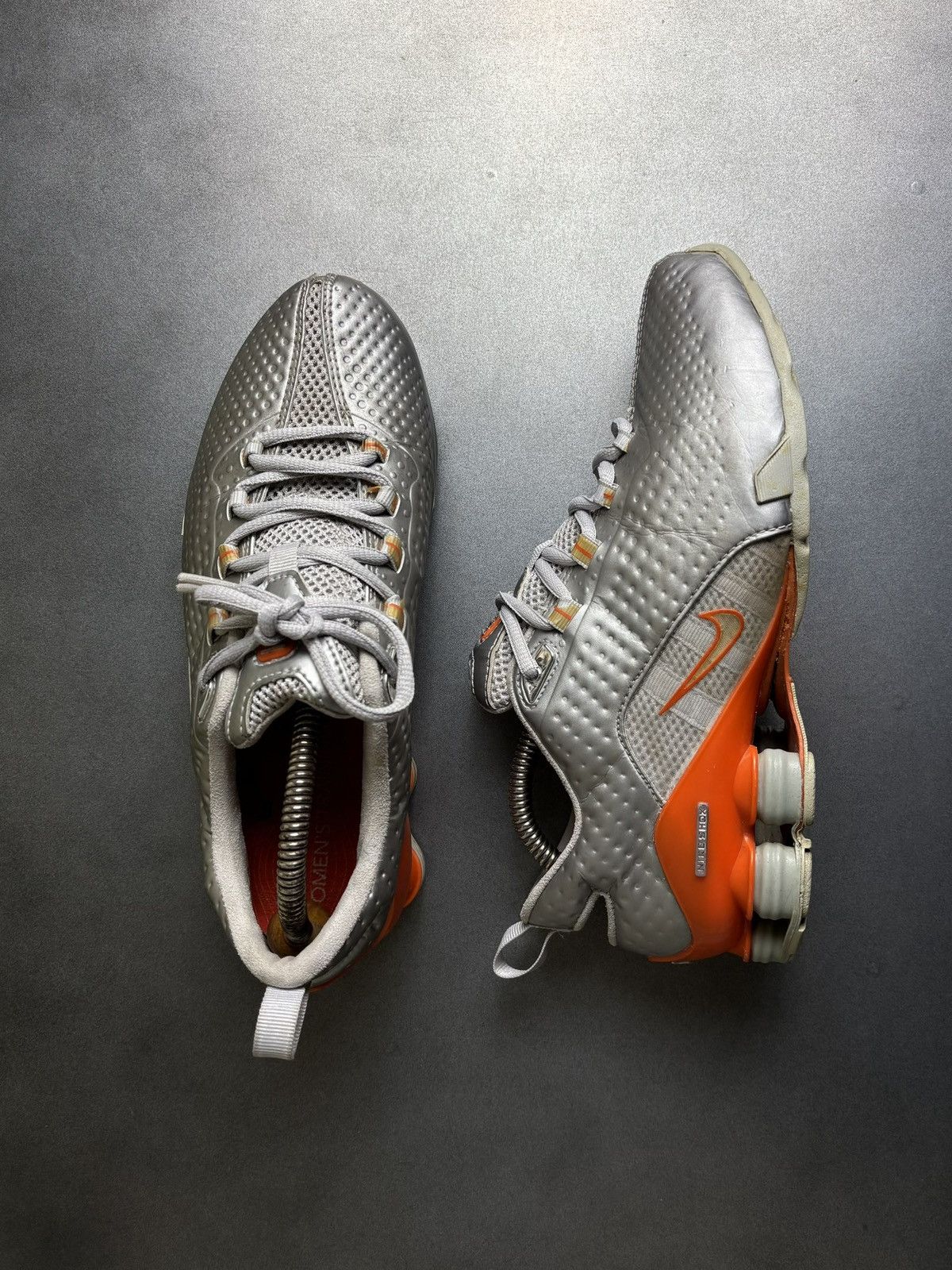 Nike × Vintage 2004 Nike Shox Energia Training Sneakers 2000s 308884-012 7 Size US 7 / IT 37 - 1 Thumbnail