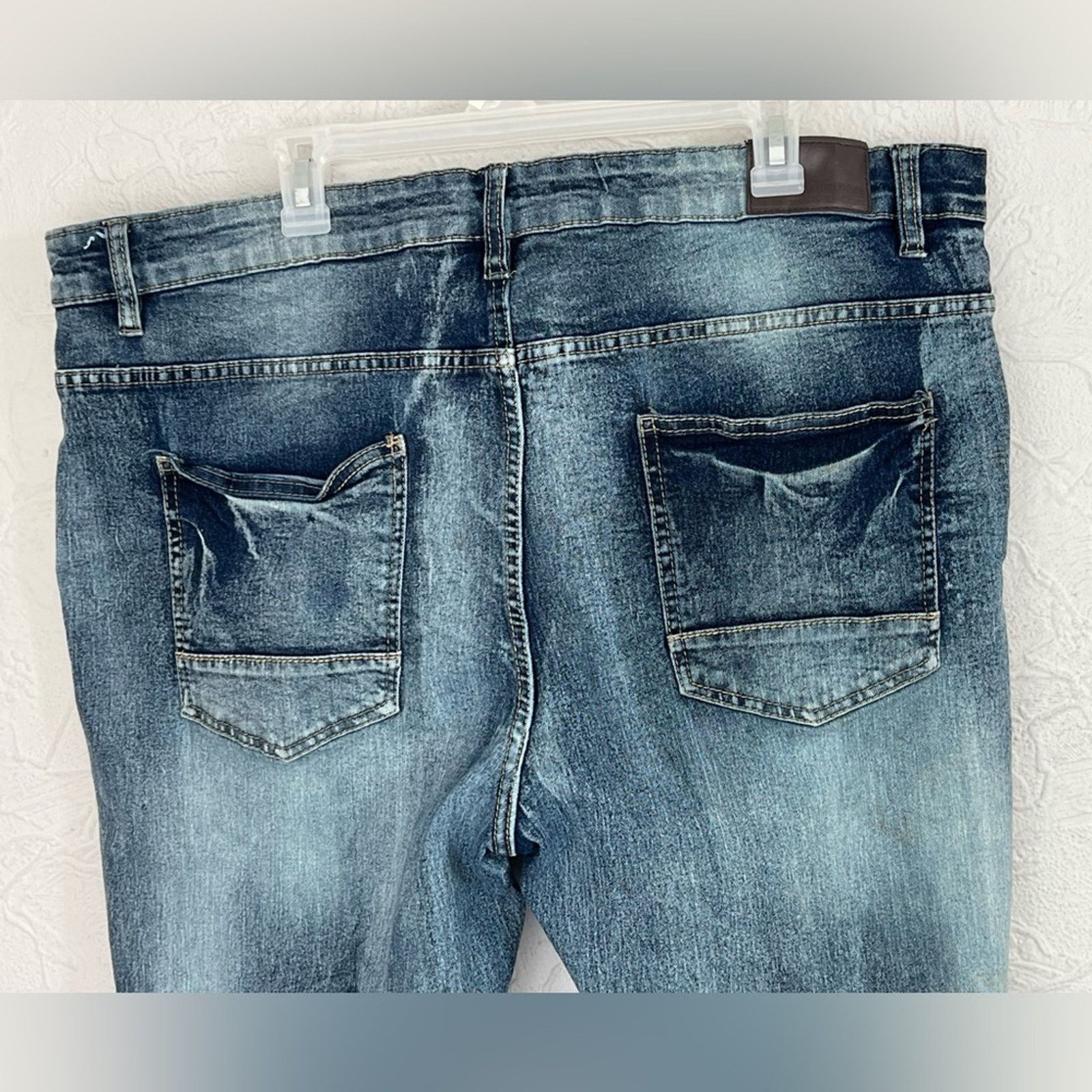 Southpole Southpole Jeans Mens Stretch Size 46x32 Denim Skater Size US 44 / EU 60 - 6 Thumbnail