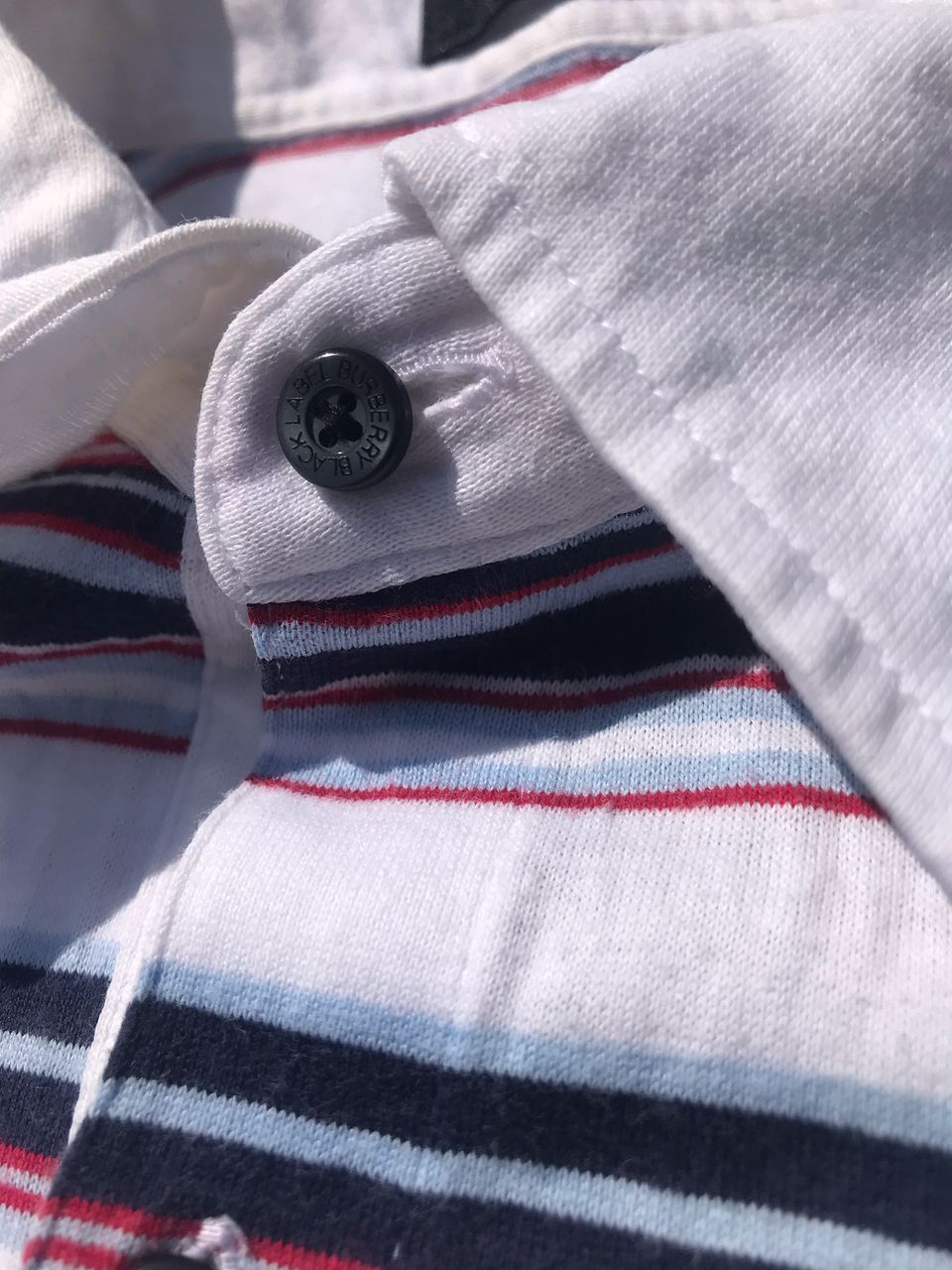 Burberry × Polo Ralph Lauren Black label Burberry polo shirt Size US S / EU 44-46 / 1 - 5 Thumbnail
