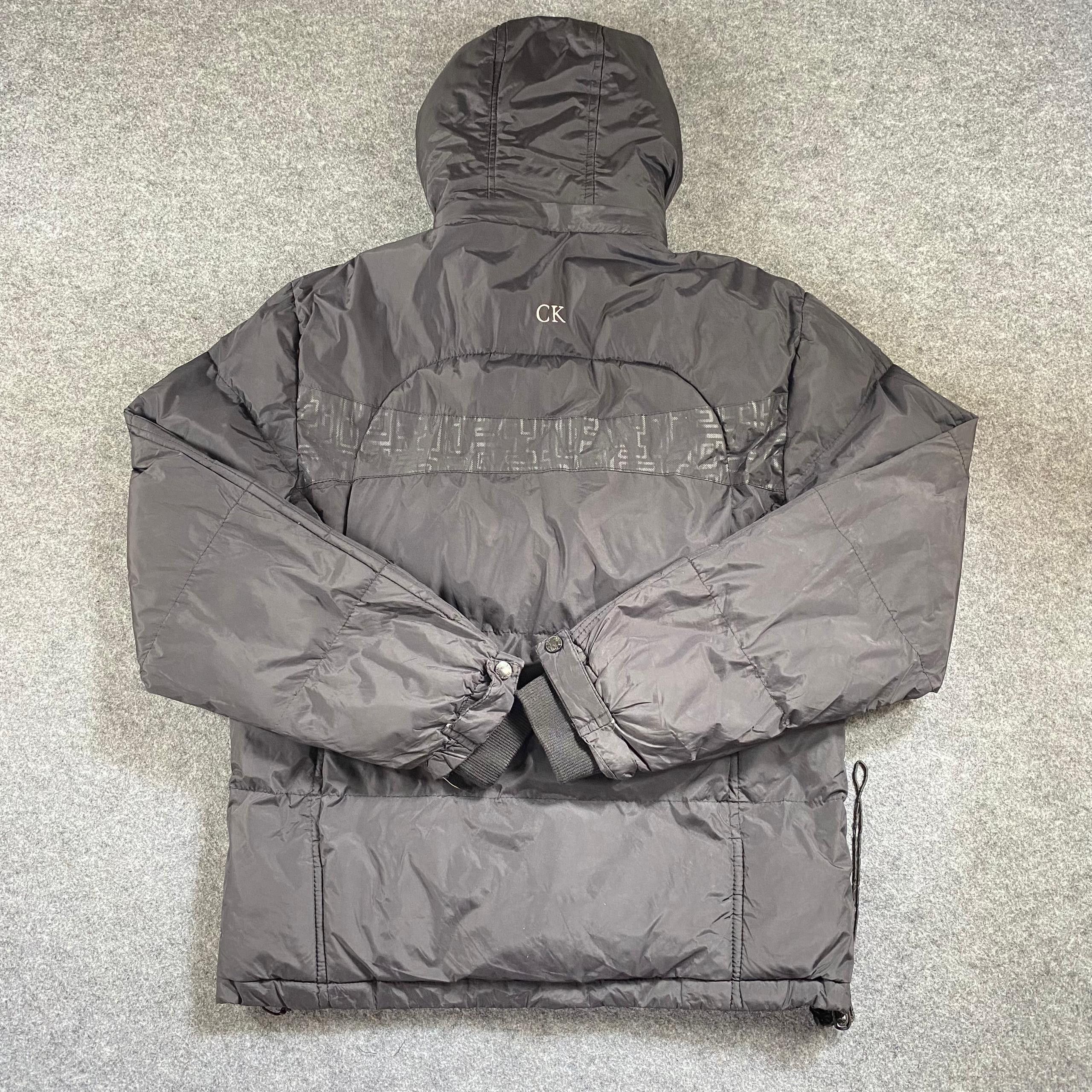 Calvin Klein 205W39NYC Vintage Calvin Klein Puffer Hoodies Jacket Size US L / EU 52-54 / 3 - 4 Thumbnail