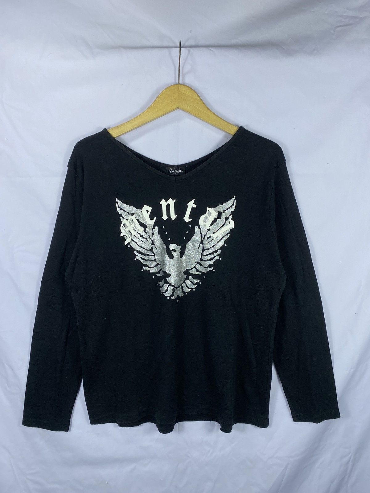 If Six Was Nine Japanese Sick Ghotic Punk Mental Long Slevee ifsix LGB Style Size US L / EU 52-54 / 3 - 1 Thumbnail