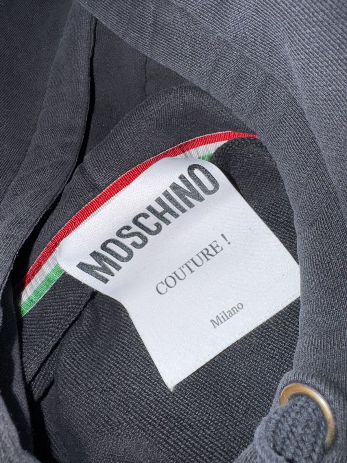 Moschino Moschino Couture Hoodie Size US L / EU 52-54 / 3 - 3 Thumbnail
