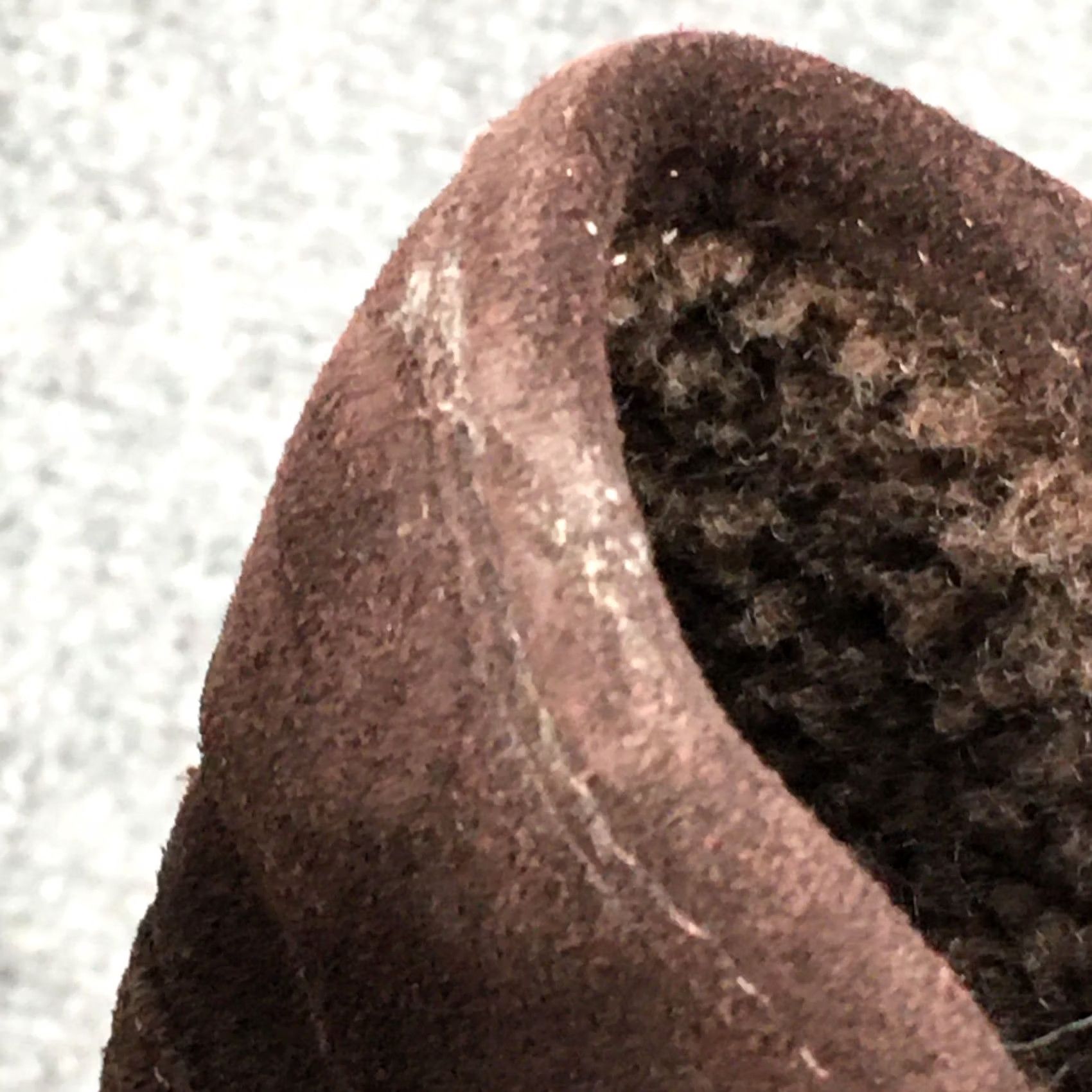 Vintage White Mountain Boots Womens Brown Suede Faux Fur Lined Ankle Bootie Lace Up Size 10 M Size US 10 / IT 40 - 5 Thumbnail