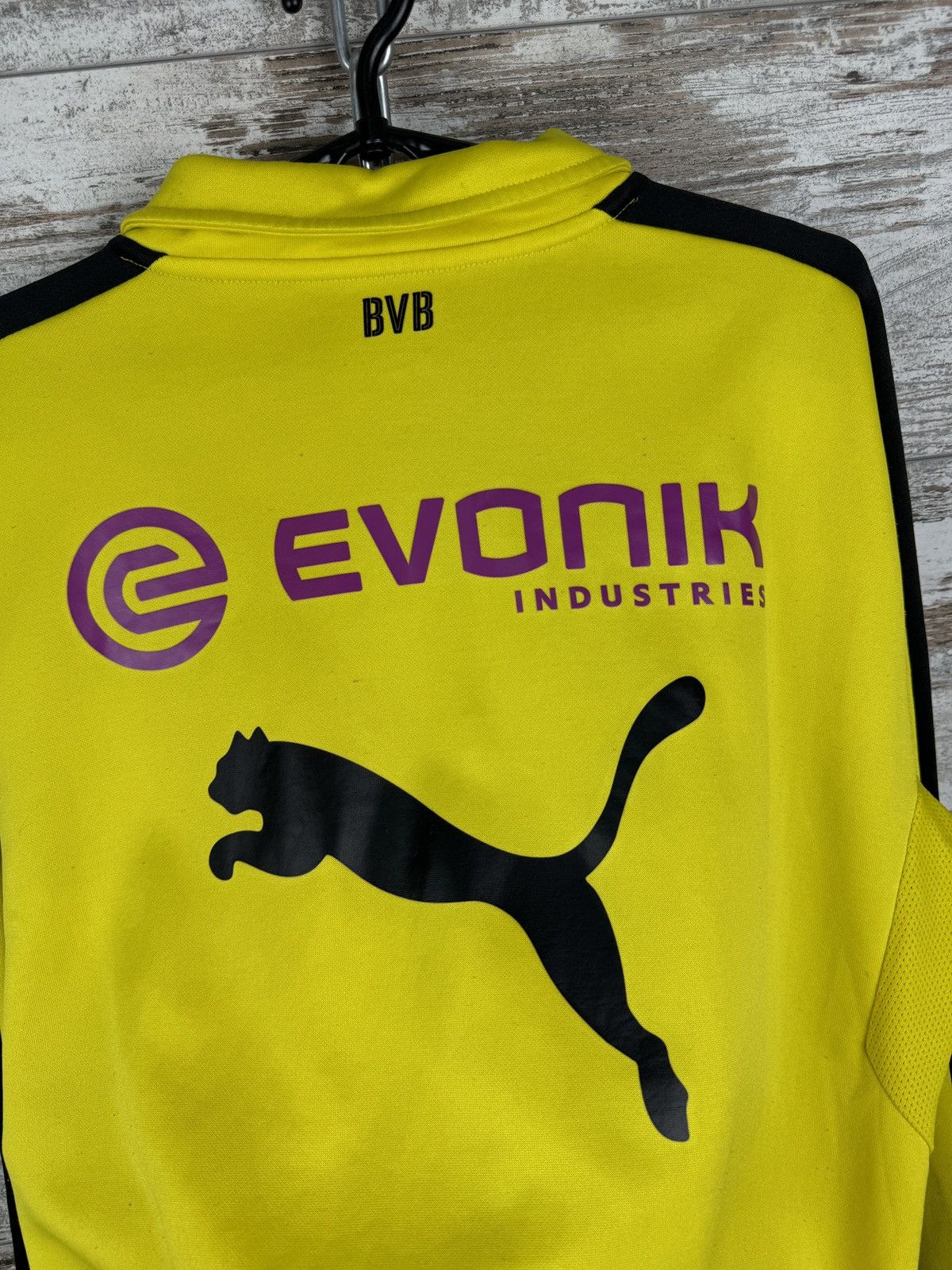 Puma Mens Vintage Puma Borussia Dortmund sweatshirt soccer jersey Size US M / EU 48-50 / 2 - 13 Thumbnail