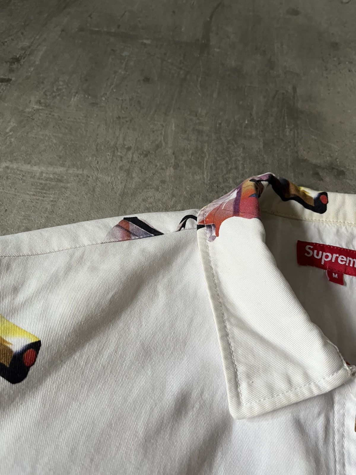 Supreme Supreme Mendini Work Jacket Gun SS16 white Size US M / EU 48-50 / 2 - 11 Thumbnail
