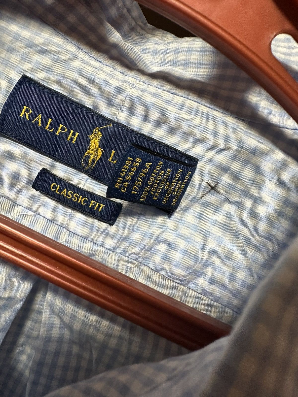 Polo Ralph Lauren Polo Ralph Lauren Blue and White Shirt Button Ups Size US M / EU 48-50 / 2 - 7 Thumbnail