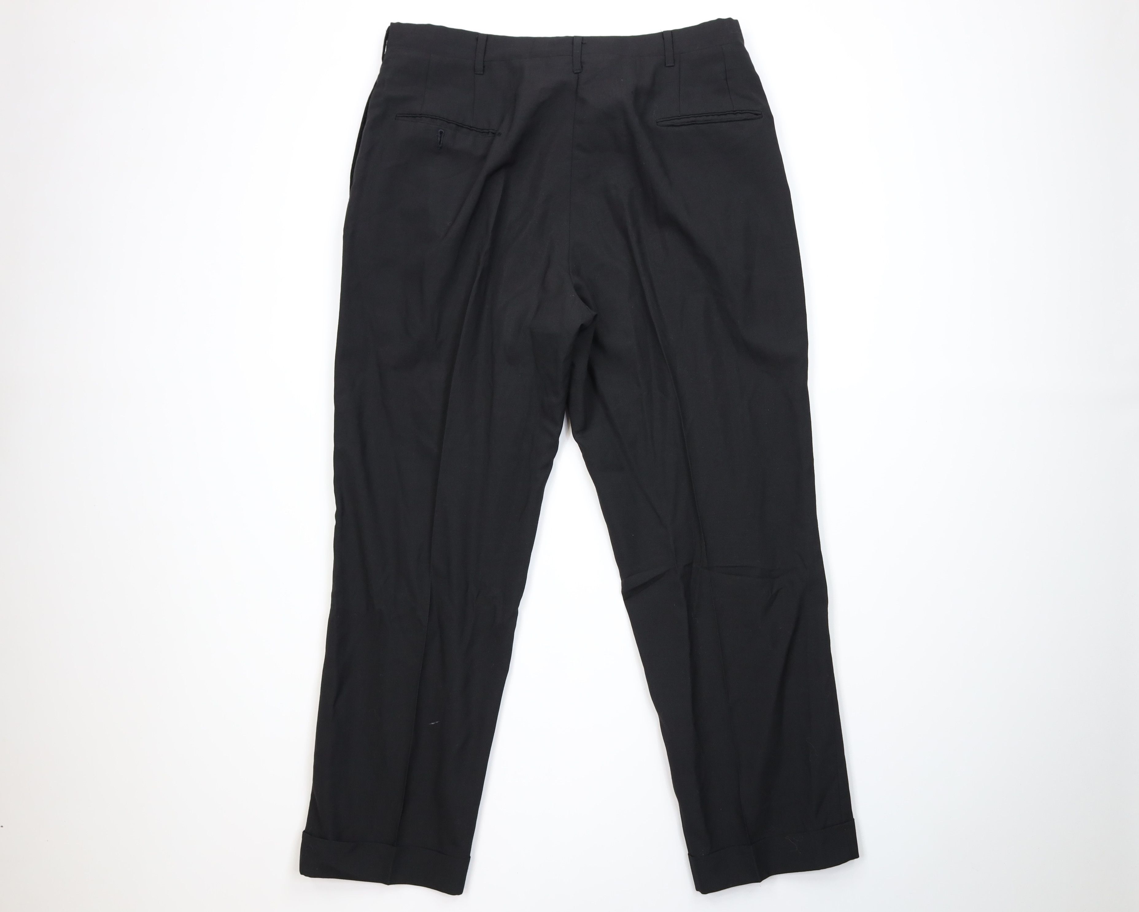 Vintage Vintage 50s 60s Streetwear Wool Blend Knit Chino Pants USA Size US 36 / EU 52 - 13 Thumbnail