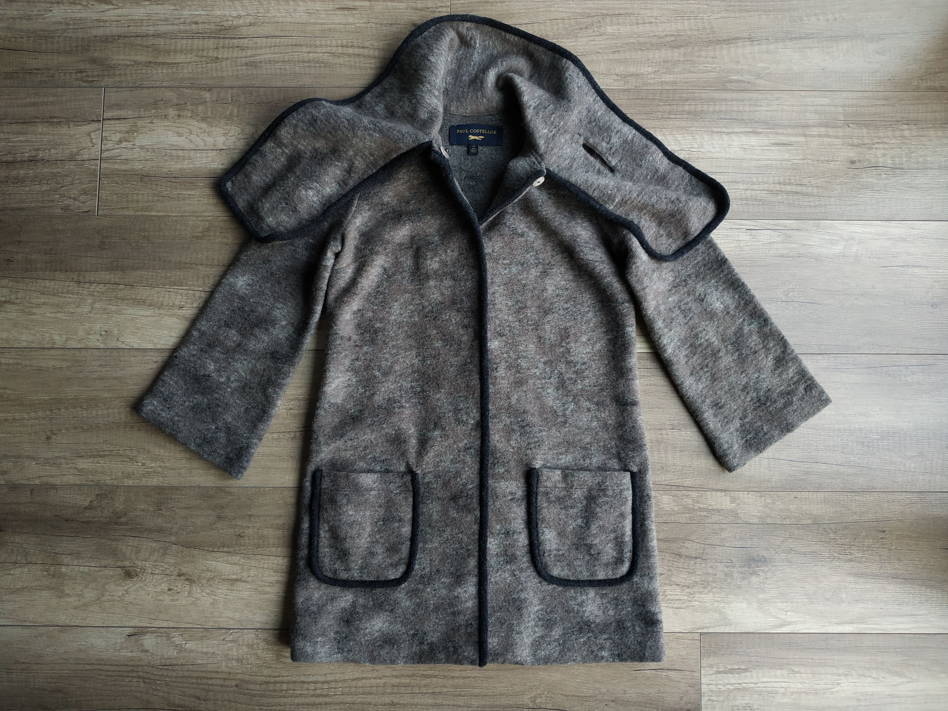 Designer PAUL COSTELLOE Women's Wool Midi Coat, s. XS Size XS / US 0-2 / IT 36-38 - 1 Thumbnail