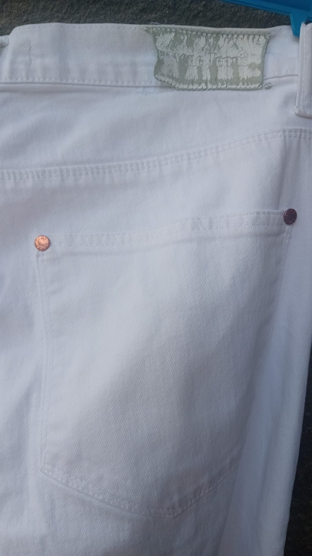 Acne Studios Acne Studios Max White Jeans sz 33x32 Size US 33 - 10 Thumbnail