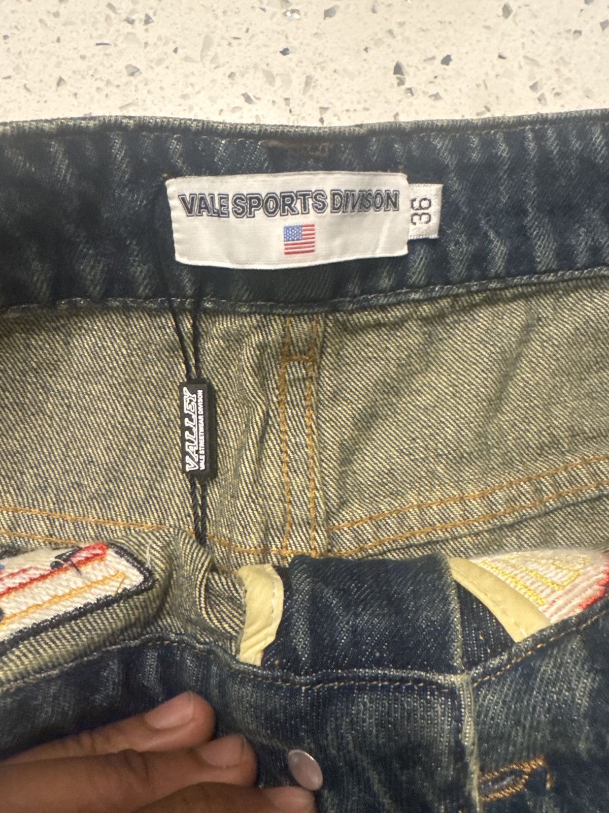 Vale Vale Forever 1980s Jorts Size US 36 / EU 52 - 4 Thumbnail