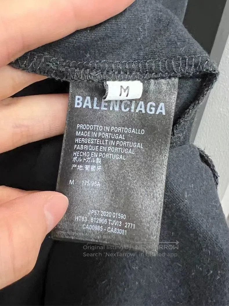 Balenciaga Balenciaga Seven Language Short Sleeve. Size US M / EU 48-50 / 2 - 3 Thumbnail
